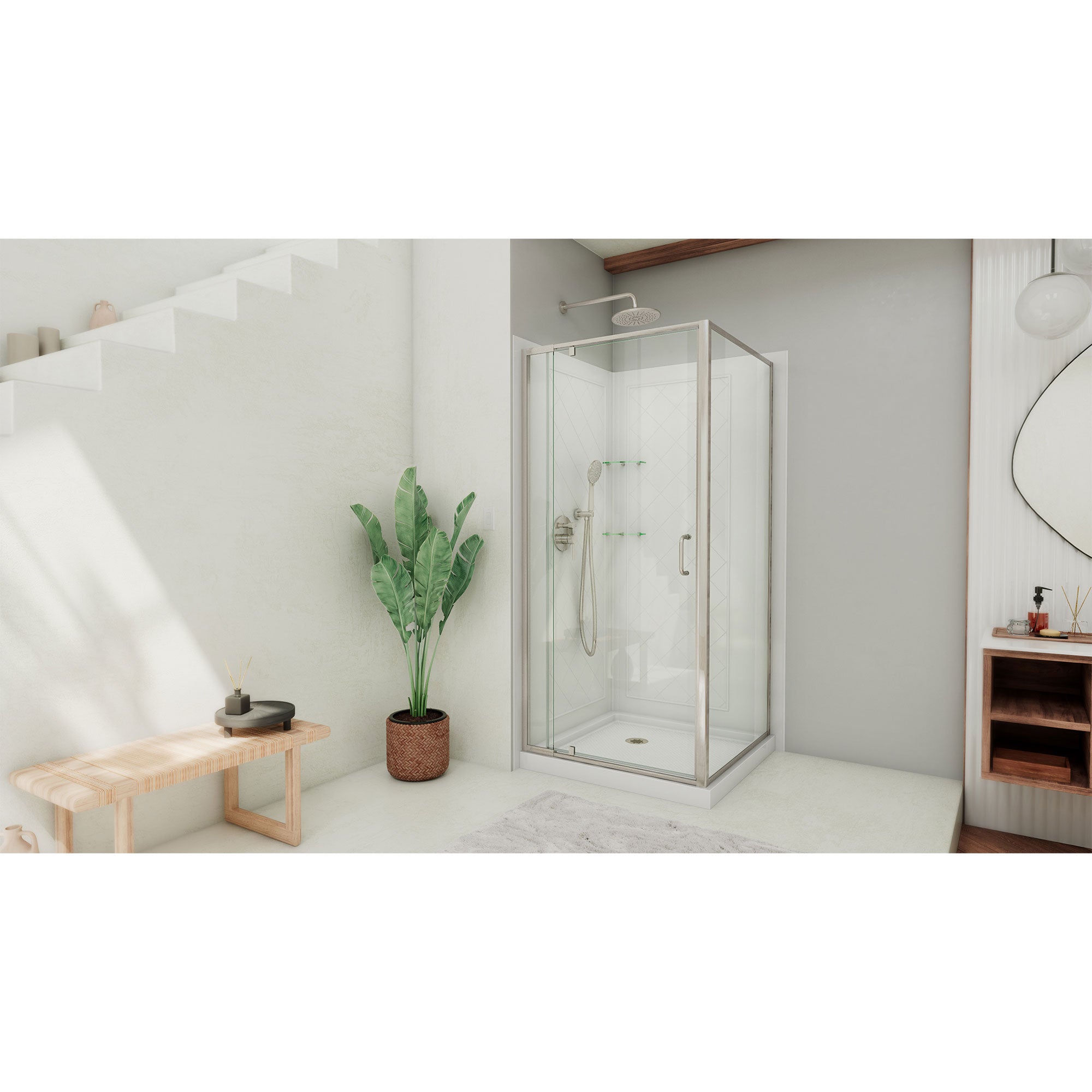 DreamLine Flex 36" W Shower Enclosure Kit