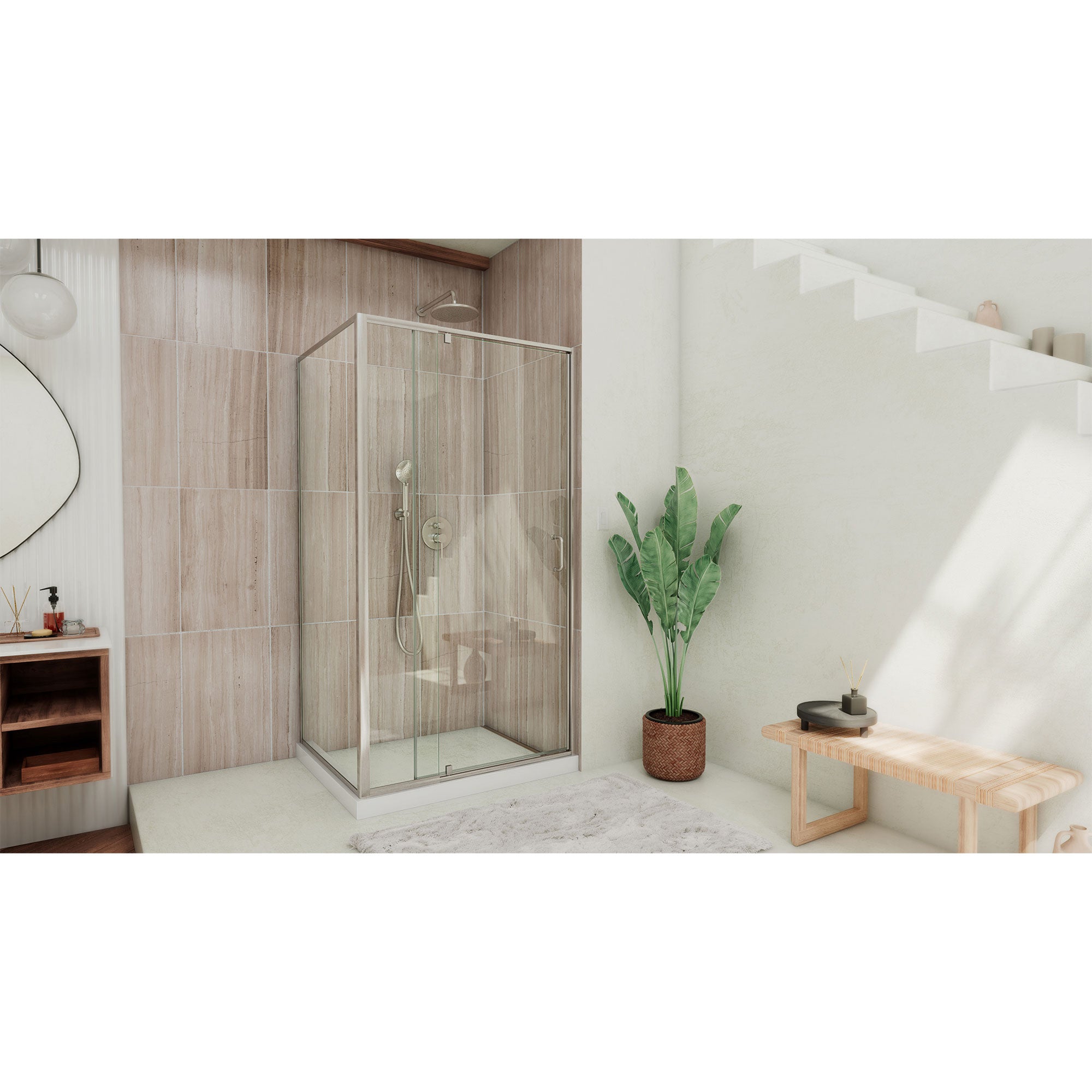 Dreamline Flex 34.5" D x 38-42" W Shower Enclosure