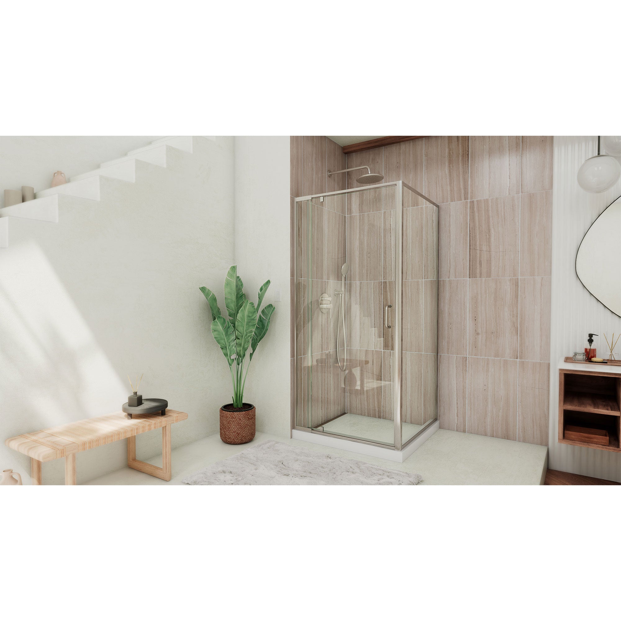 DreamLine Flex 32.43-36.43" W Shower Enclosure