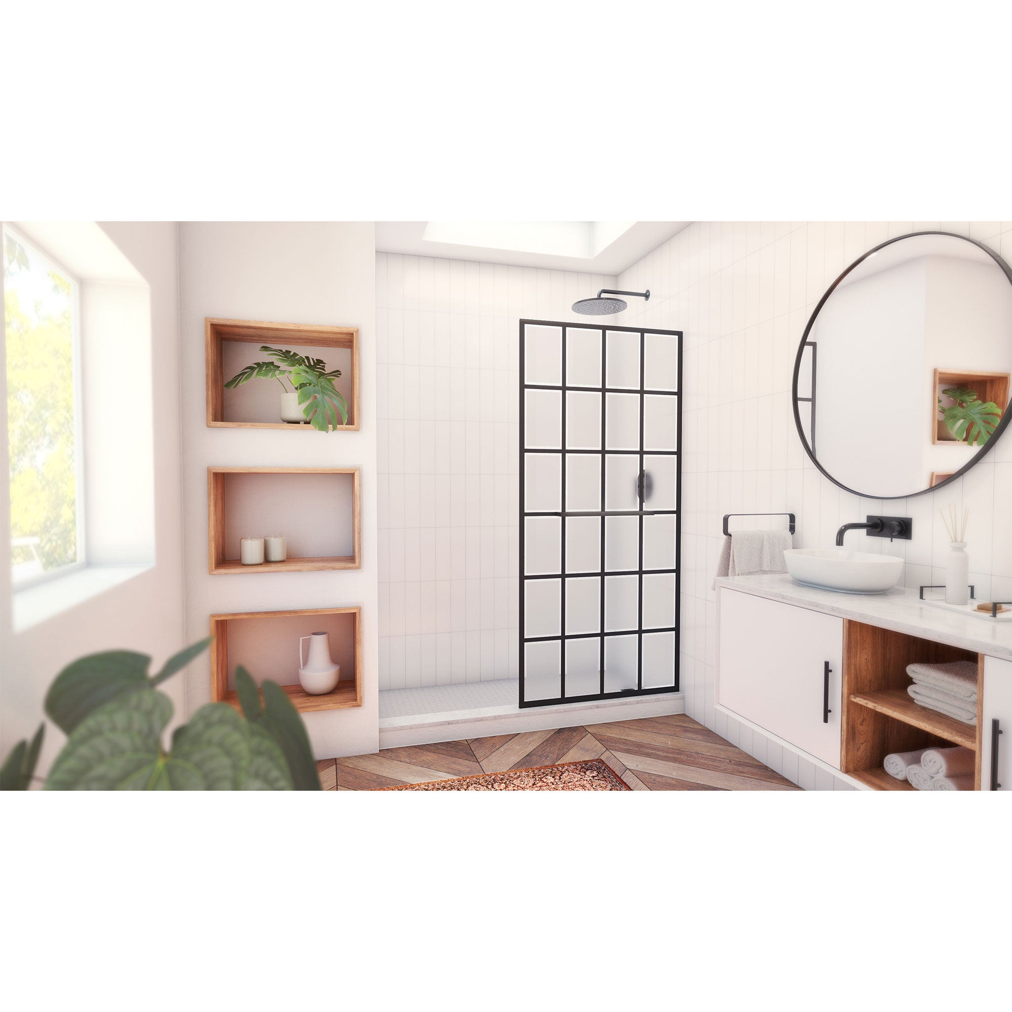 DreamLine French Linea 34" W Shower Door