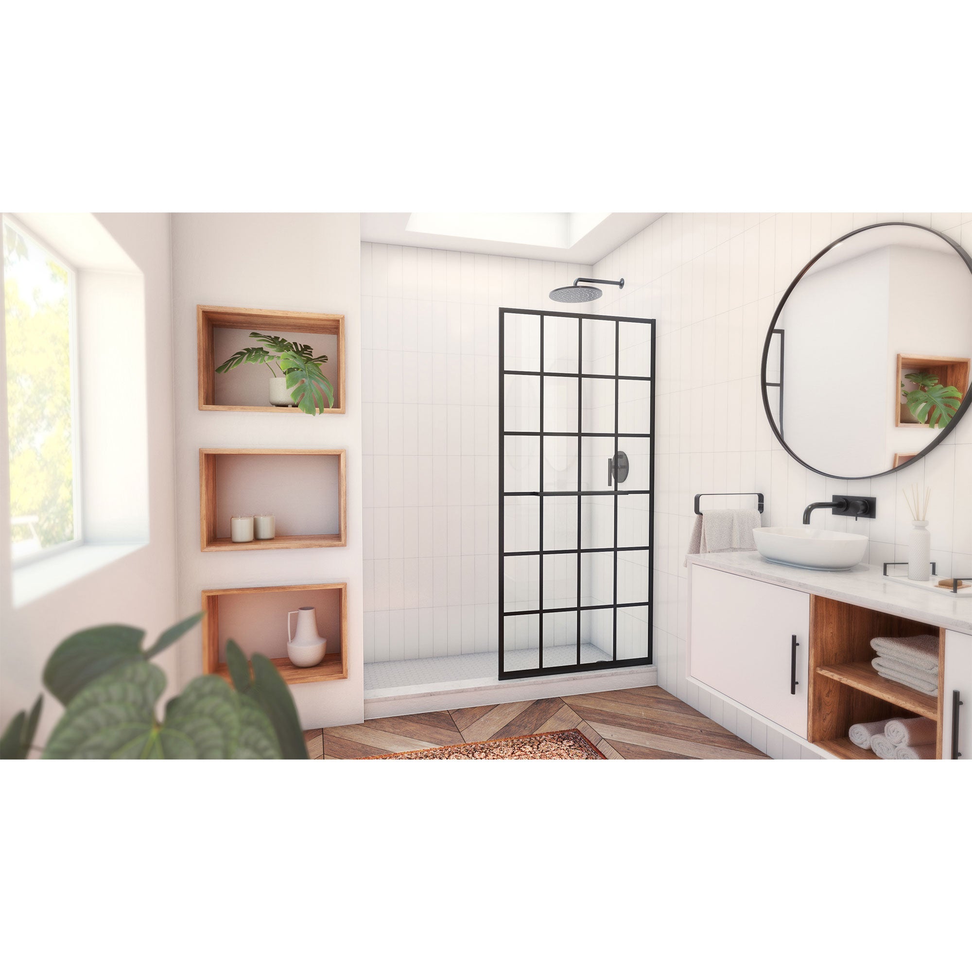 DreamLine French Linea 34" W Shower Door