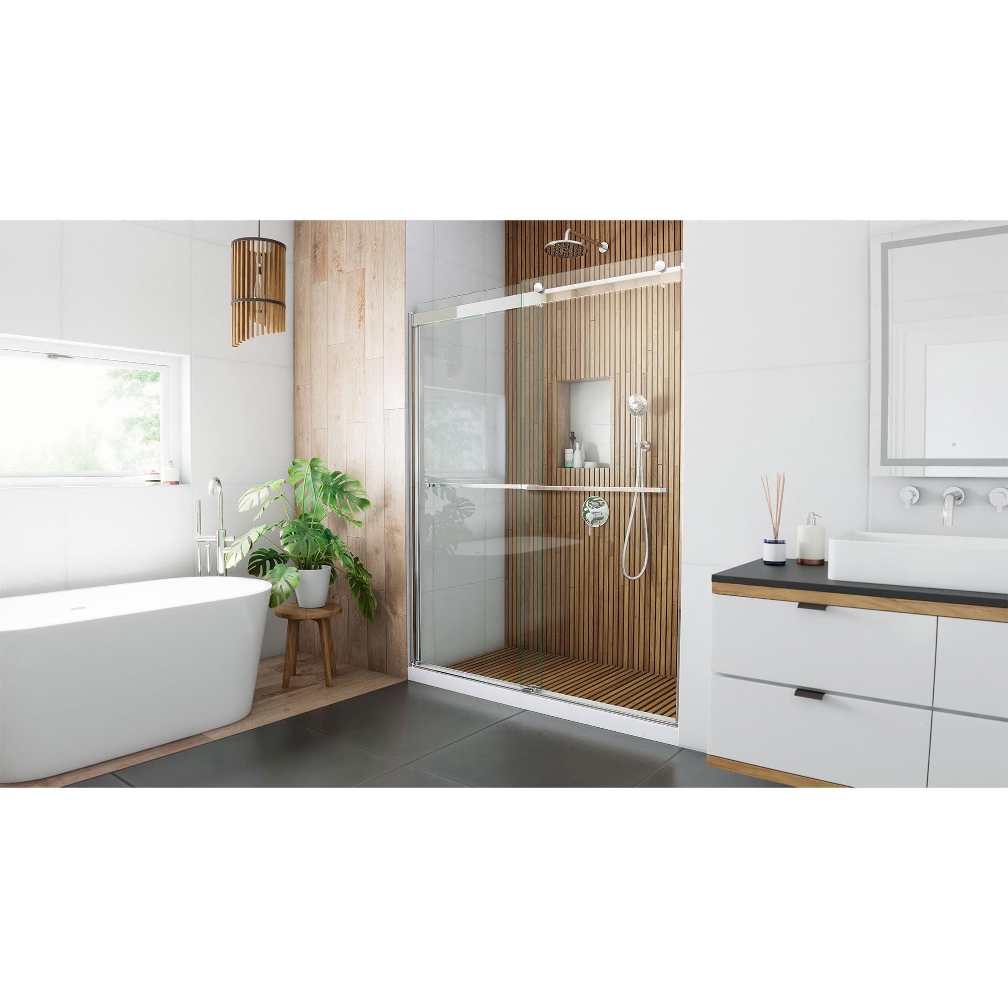 DreamLine Sapphire 56-60" W Shower Door