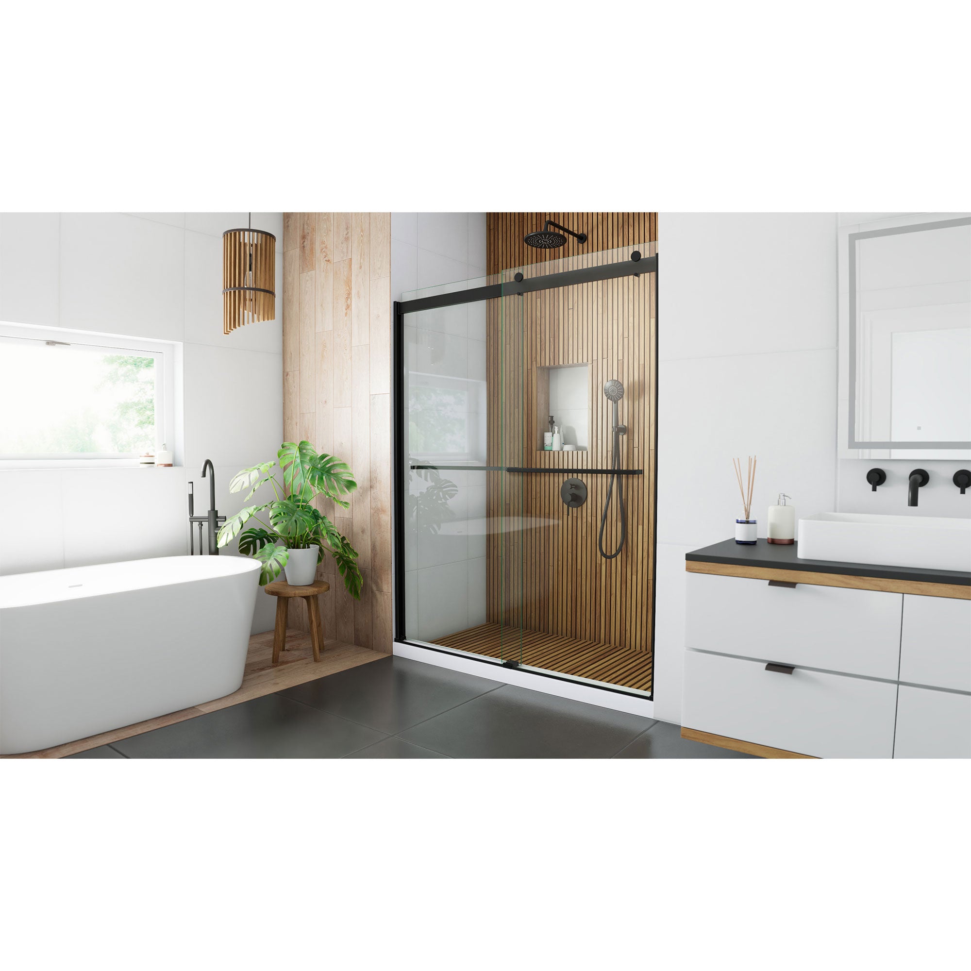 DreamLine Sapphire 56-60" W Shower Door