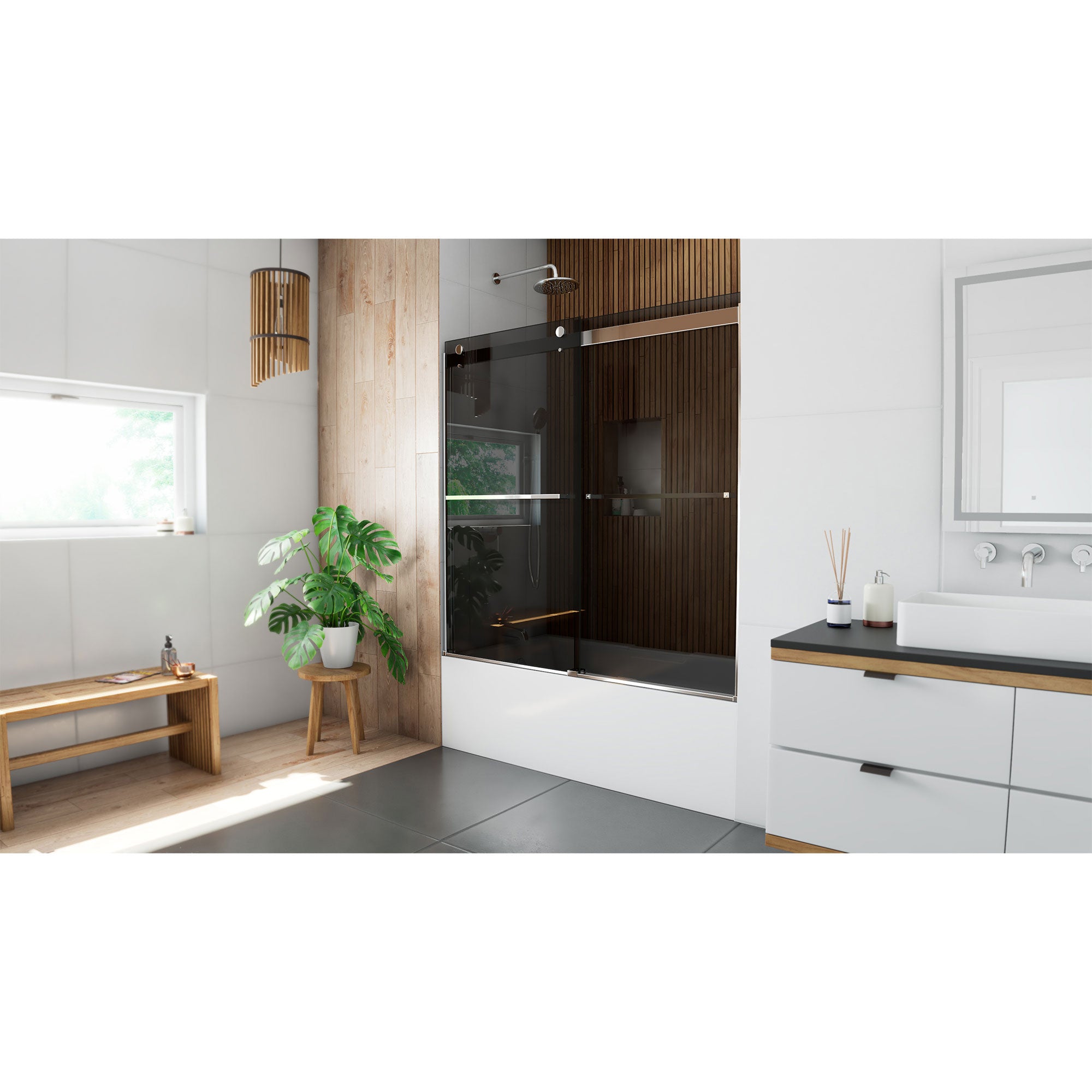 DreamLine Sapphire 56-60" W Bypass Sliding Tub Door