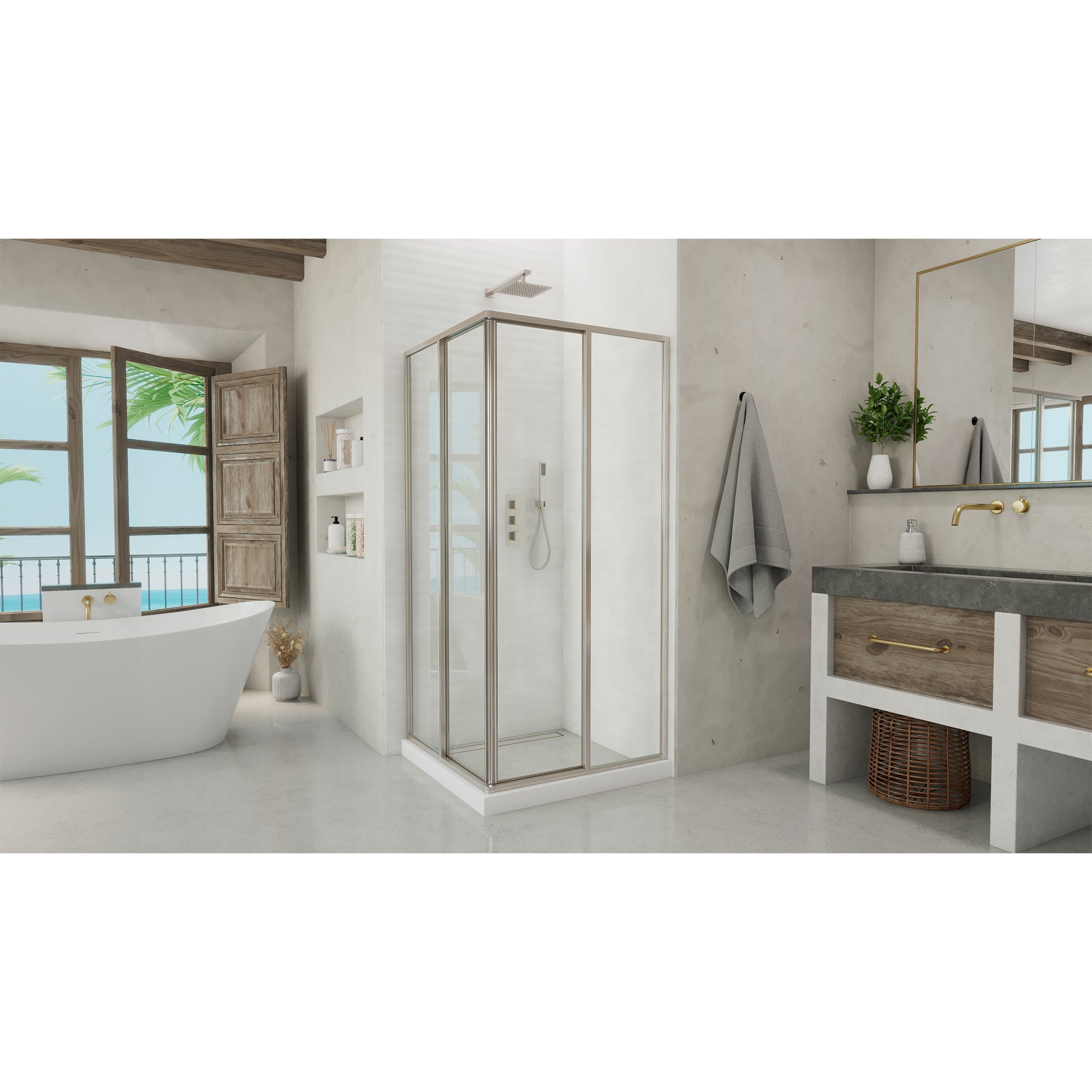DreamLine Cornerview 40" W Enclosure