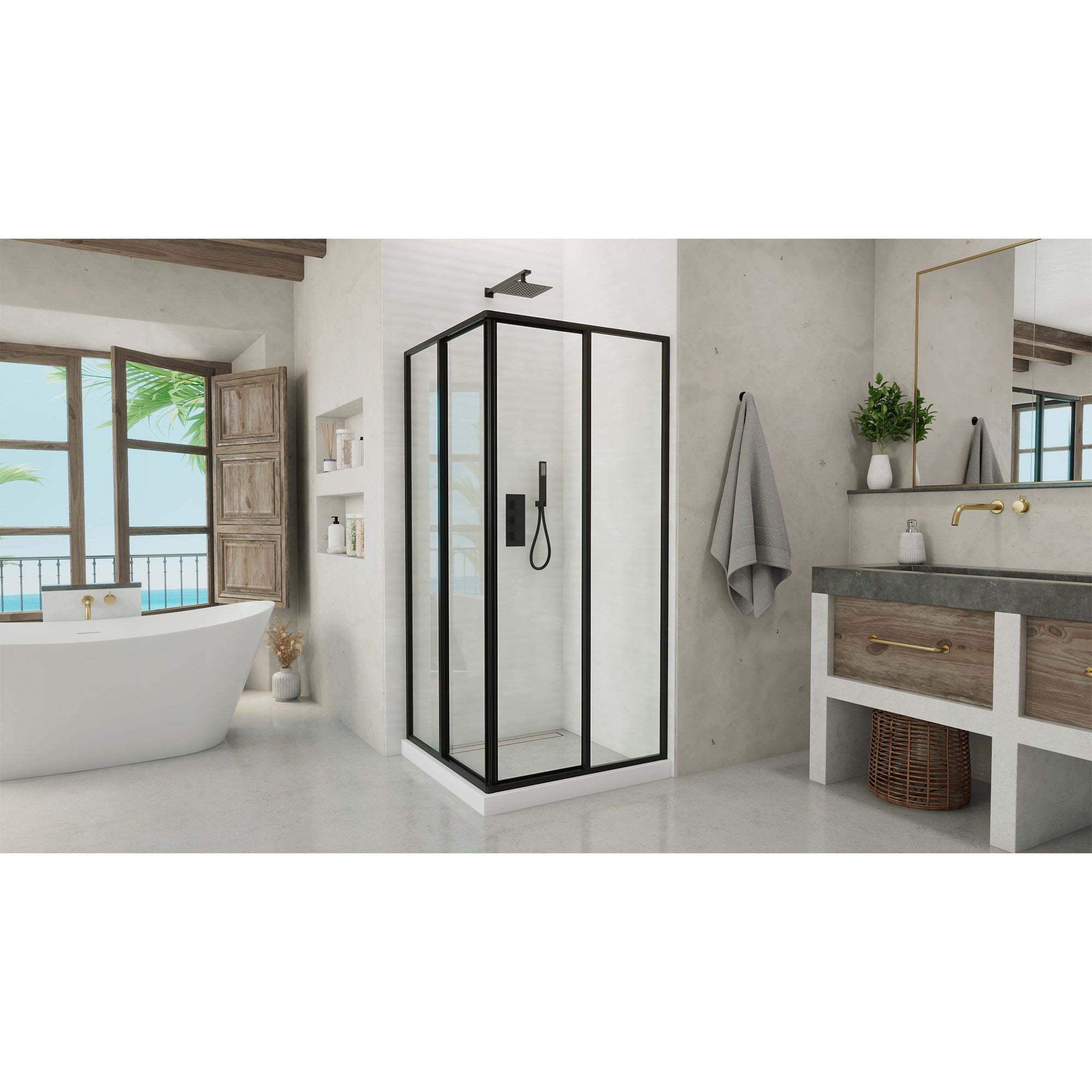 DreamLine Cornerview 40" W Enclosure