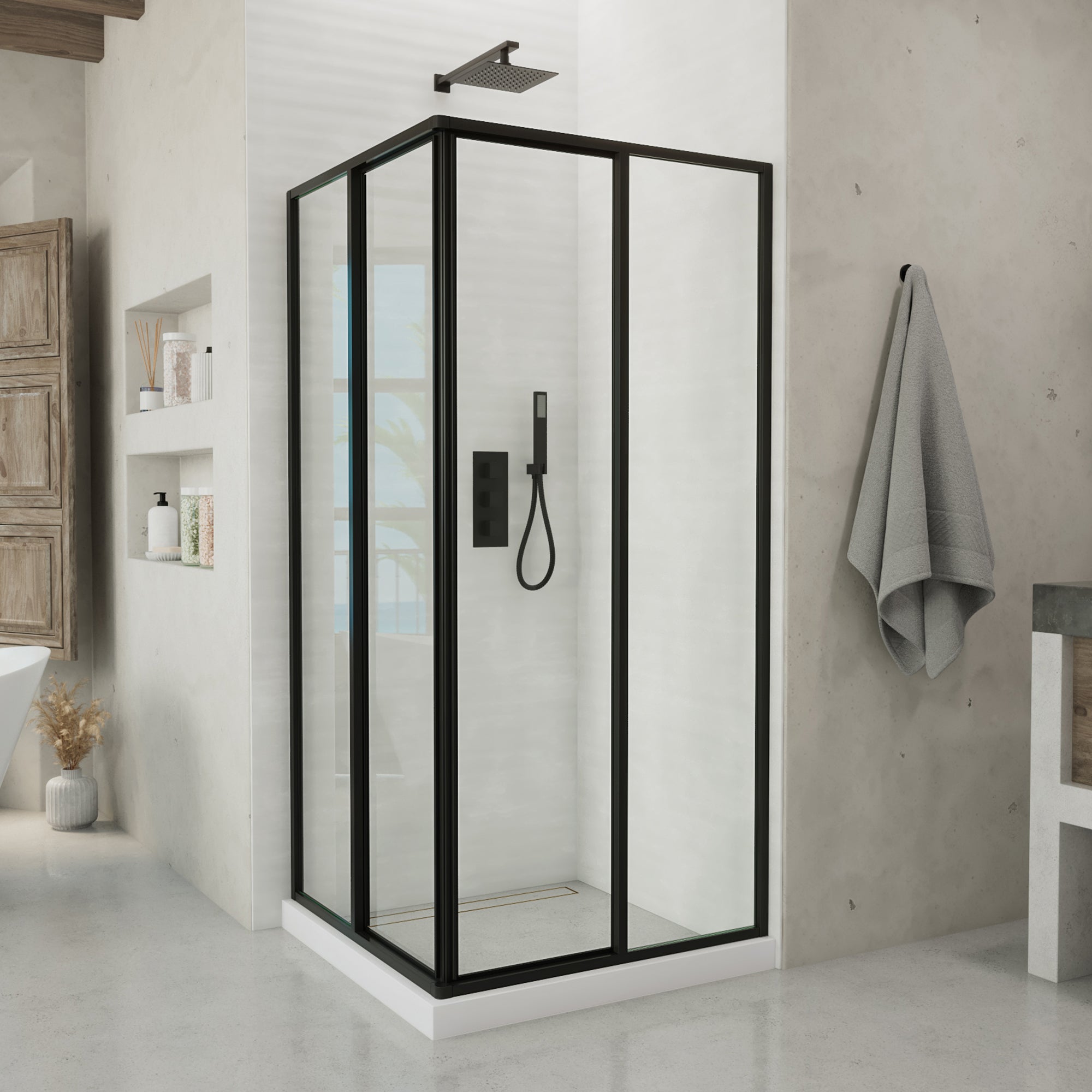 DreamLine Cornerview 40" W Enclosure