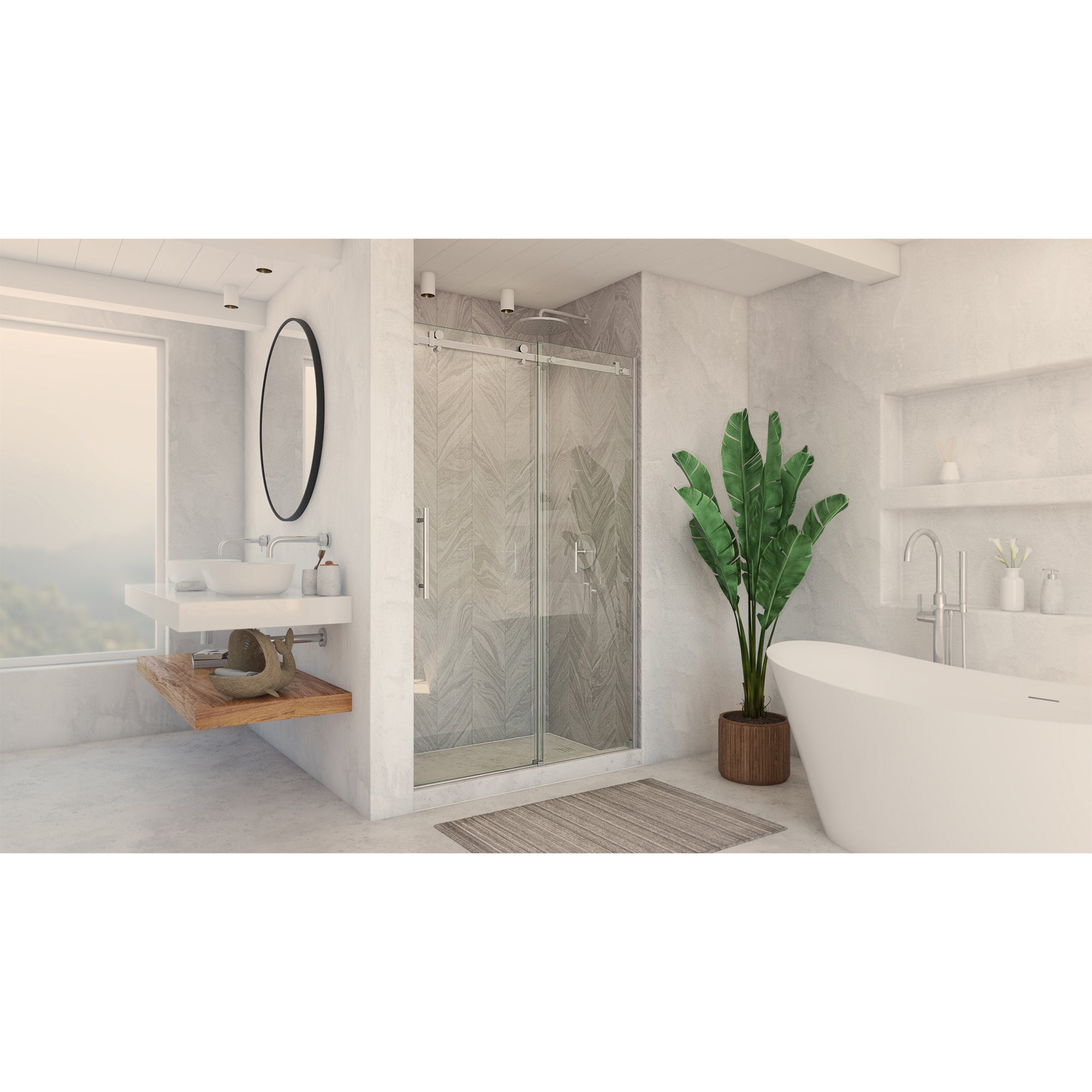 DreamLine Enigma Air 44-48" W Shower Door