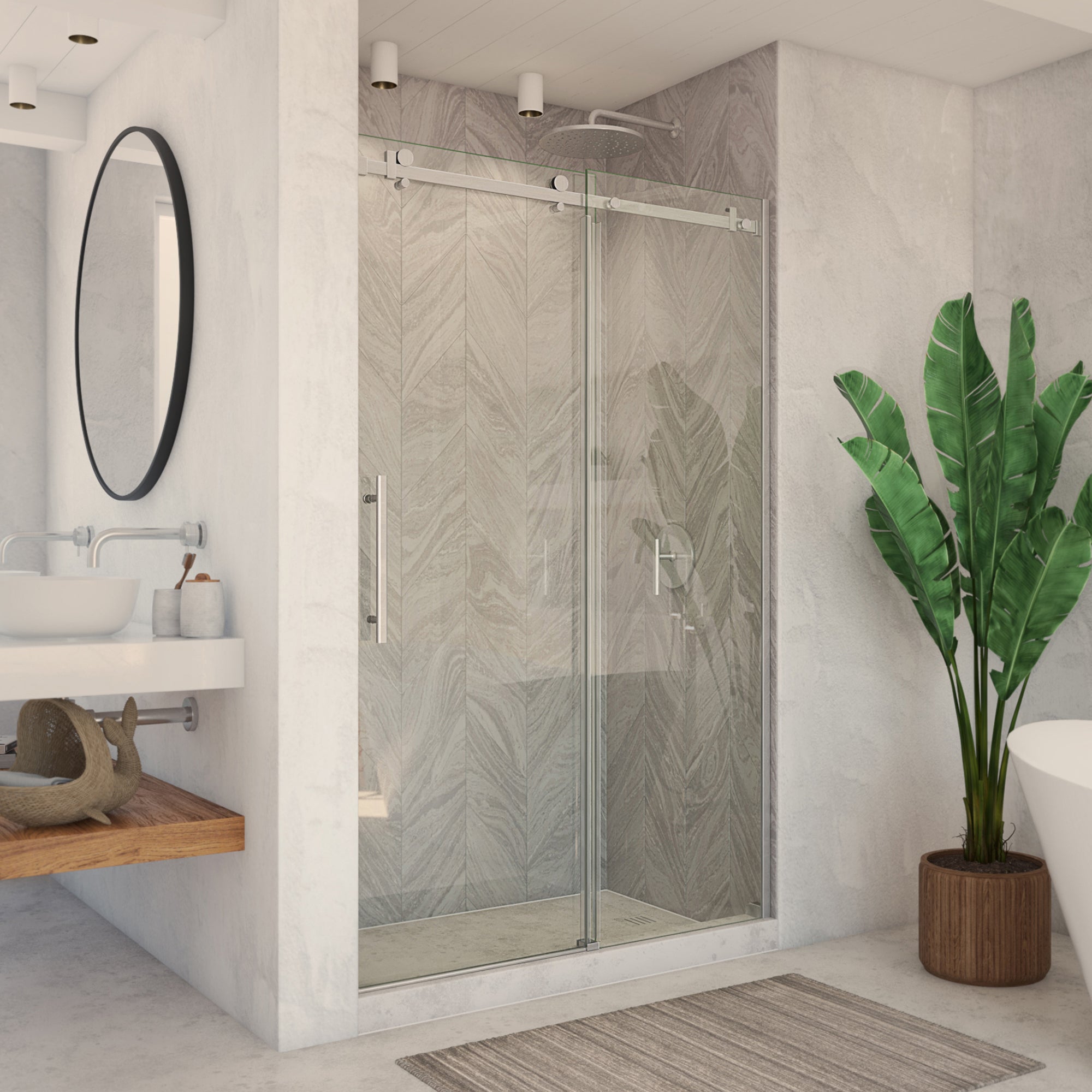 DreamLine Enigma Air 44-48" W Shower Door