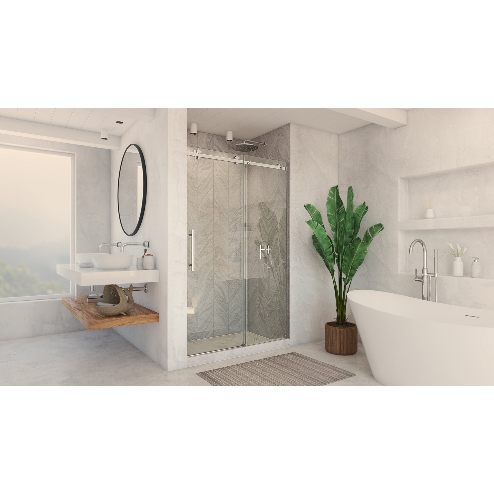 DreamLine Enigma Air 44-48" W Shower Door