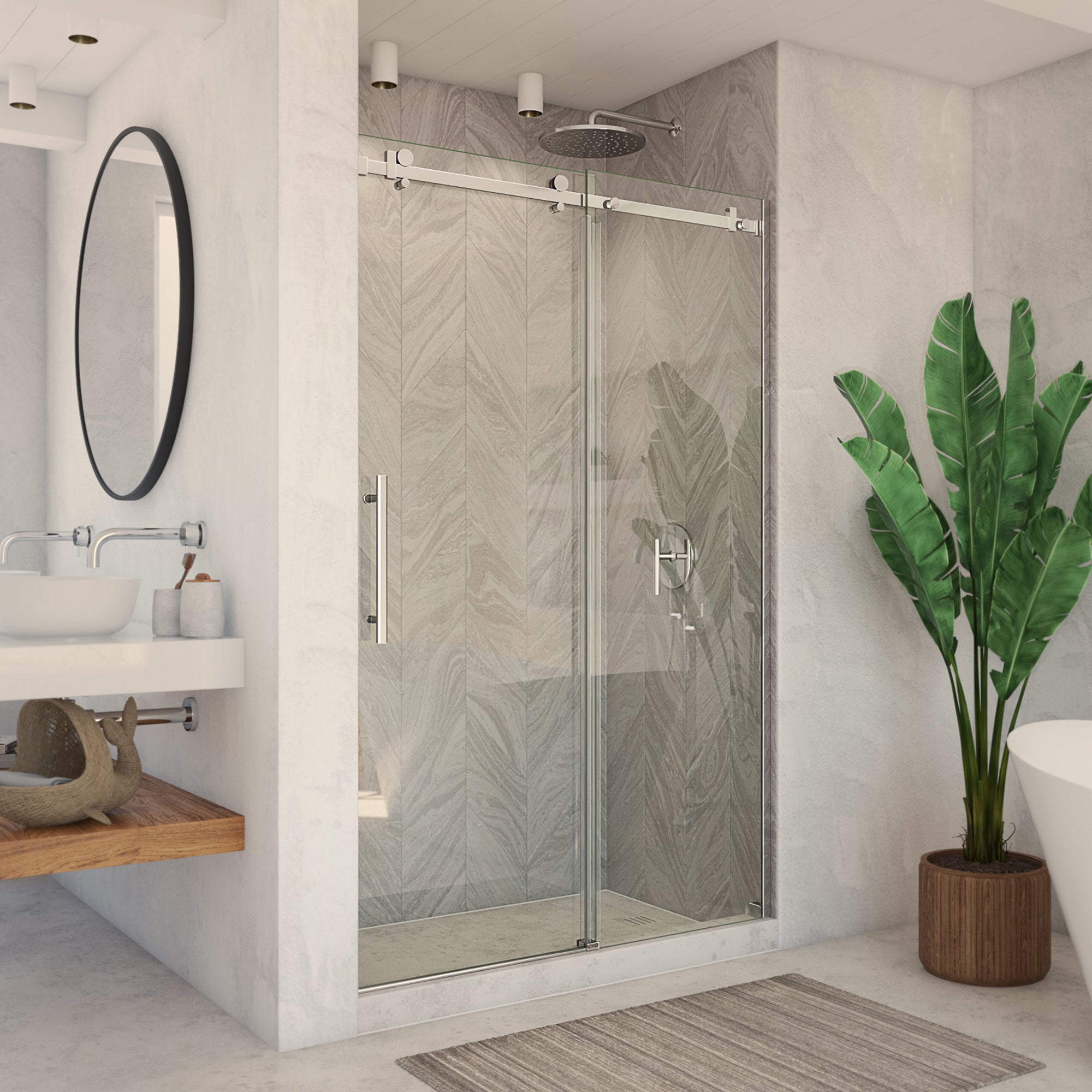 DreamLine Enigma Air 44-48" W Shower Door