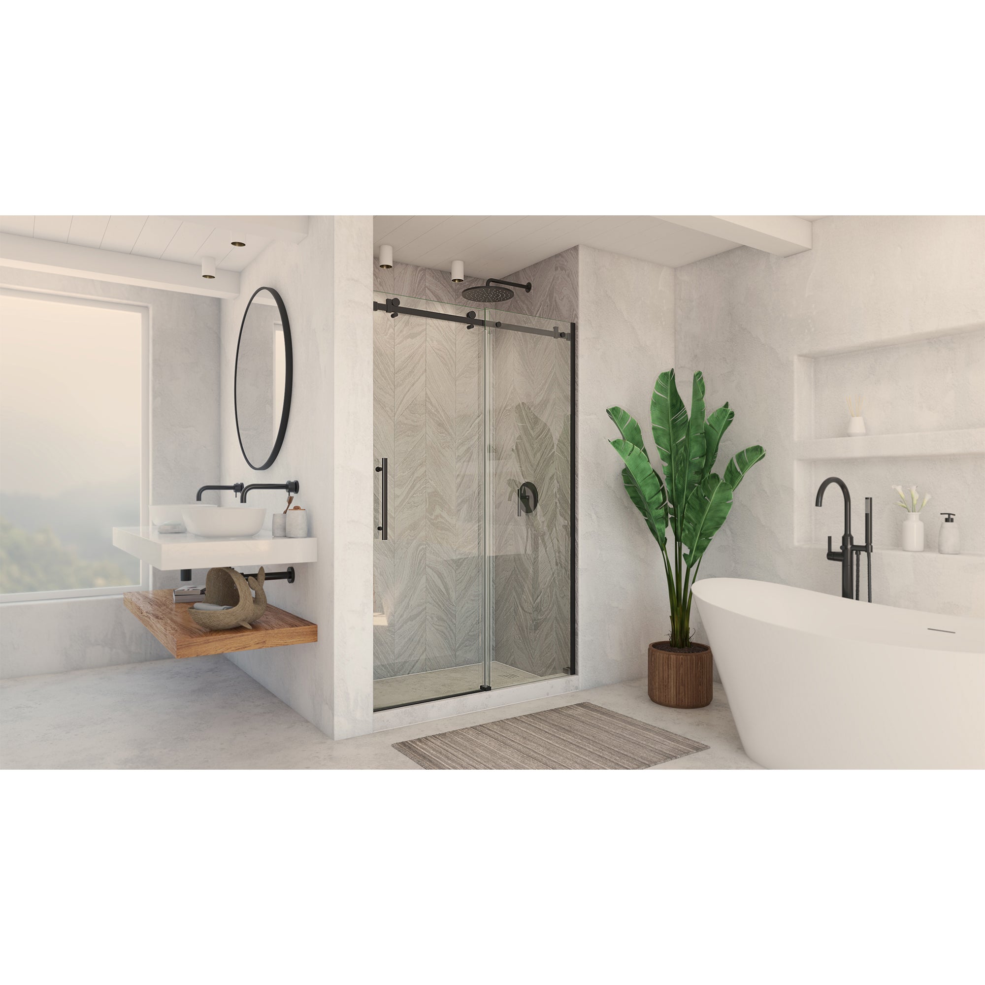 DreamLine Enigma Air 44-48" W Shower Door
