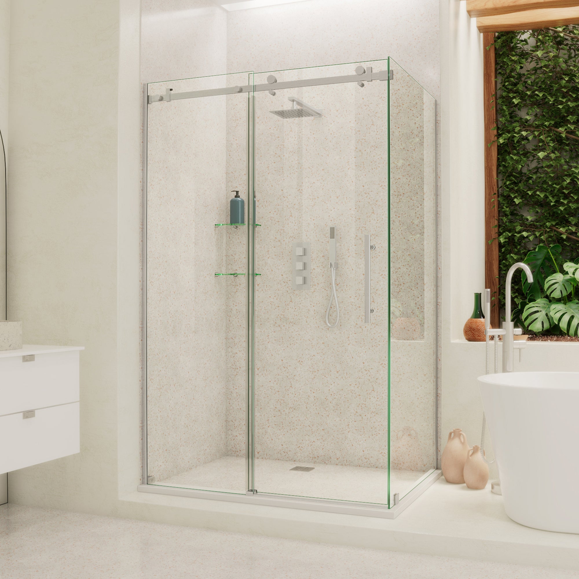DreamLine Enigma Air 44.38-48.38" W Shower Enclosure