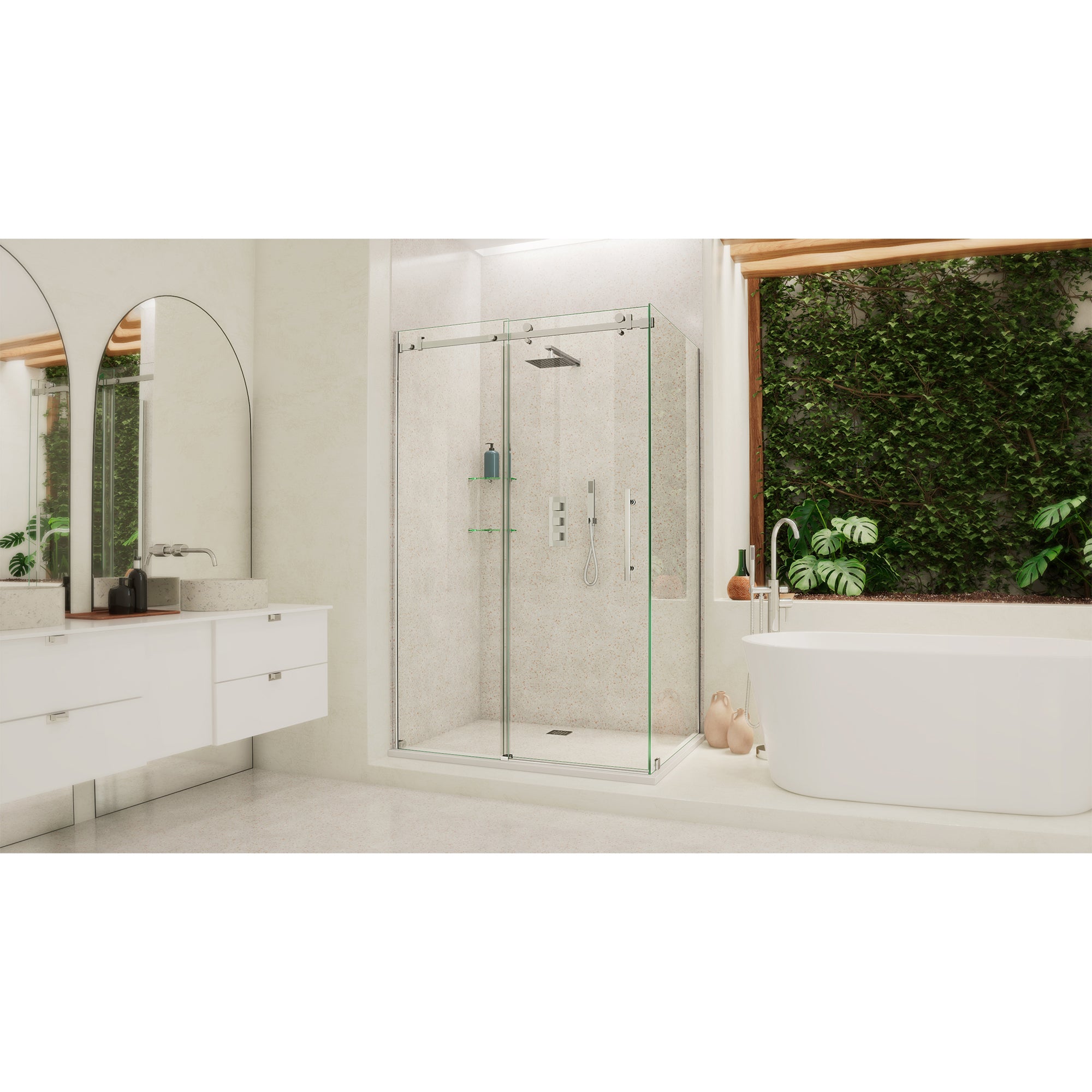DreamLine Enigma Air 44.38-48.38" W Shower Enclosure