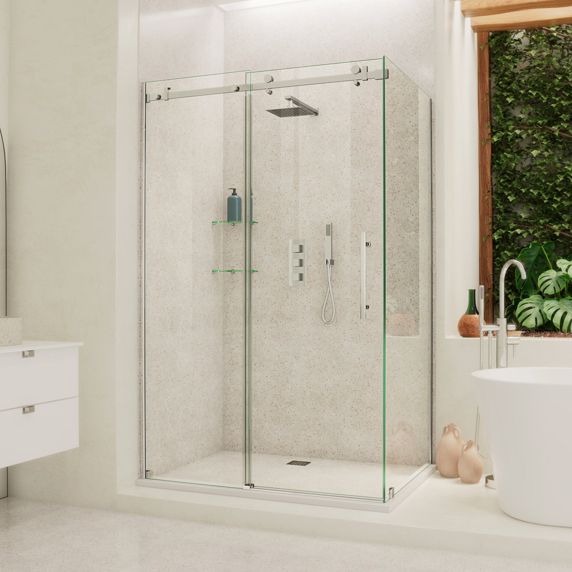 DreamLine Enigma Air 44.38-48.38" W Shower Enclosure