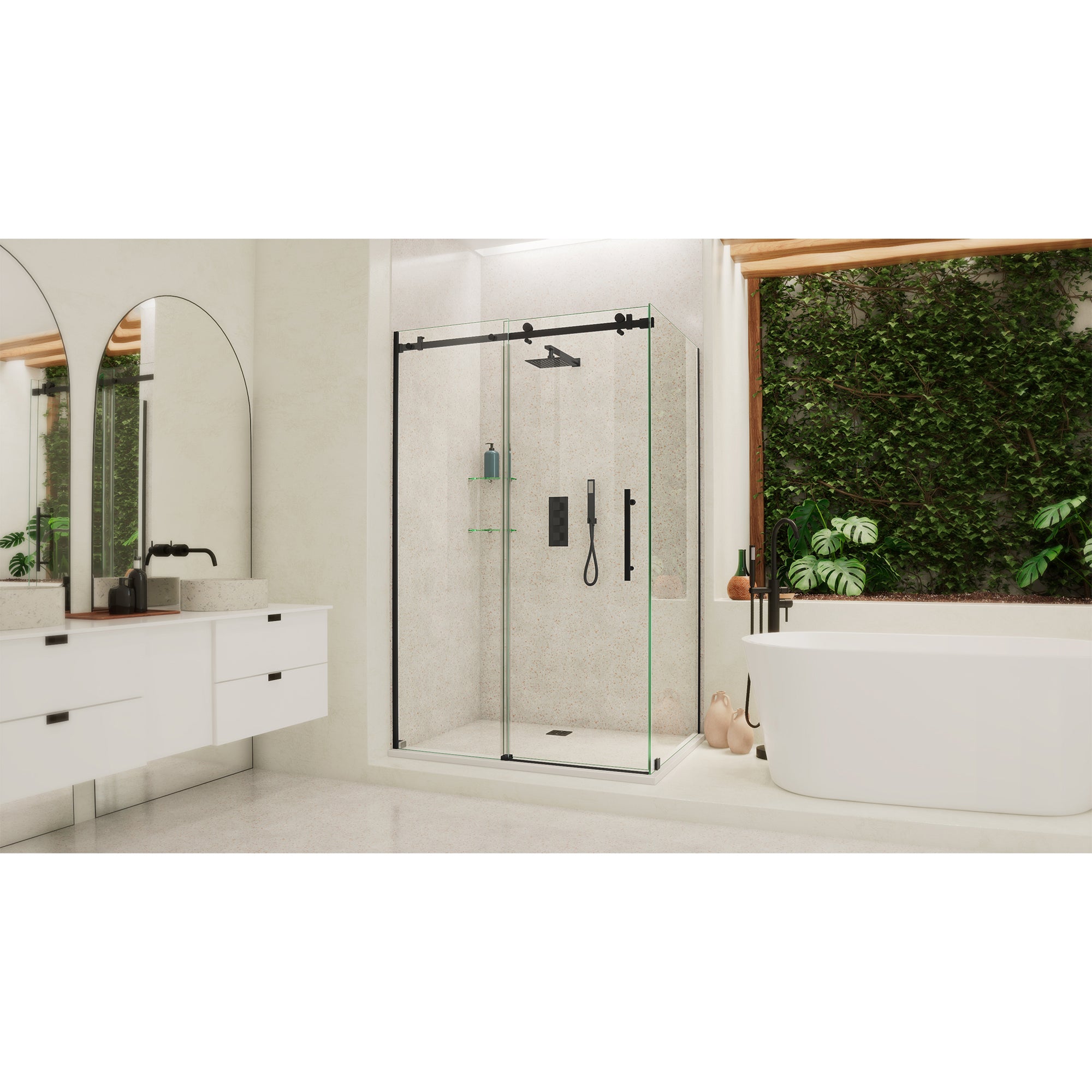 DreamLine Enigma Air 44.38-48.38" W Shower Enclosure