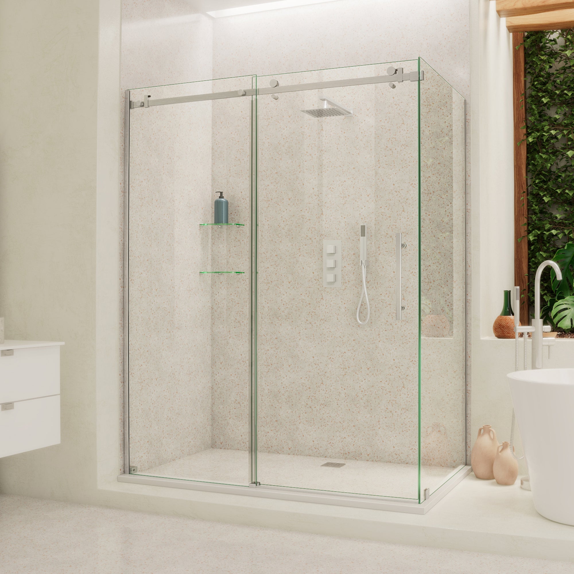 DreamLine Enigma Air 56.38-60.38" W Shower Enclosure