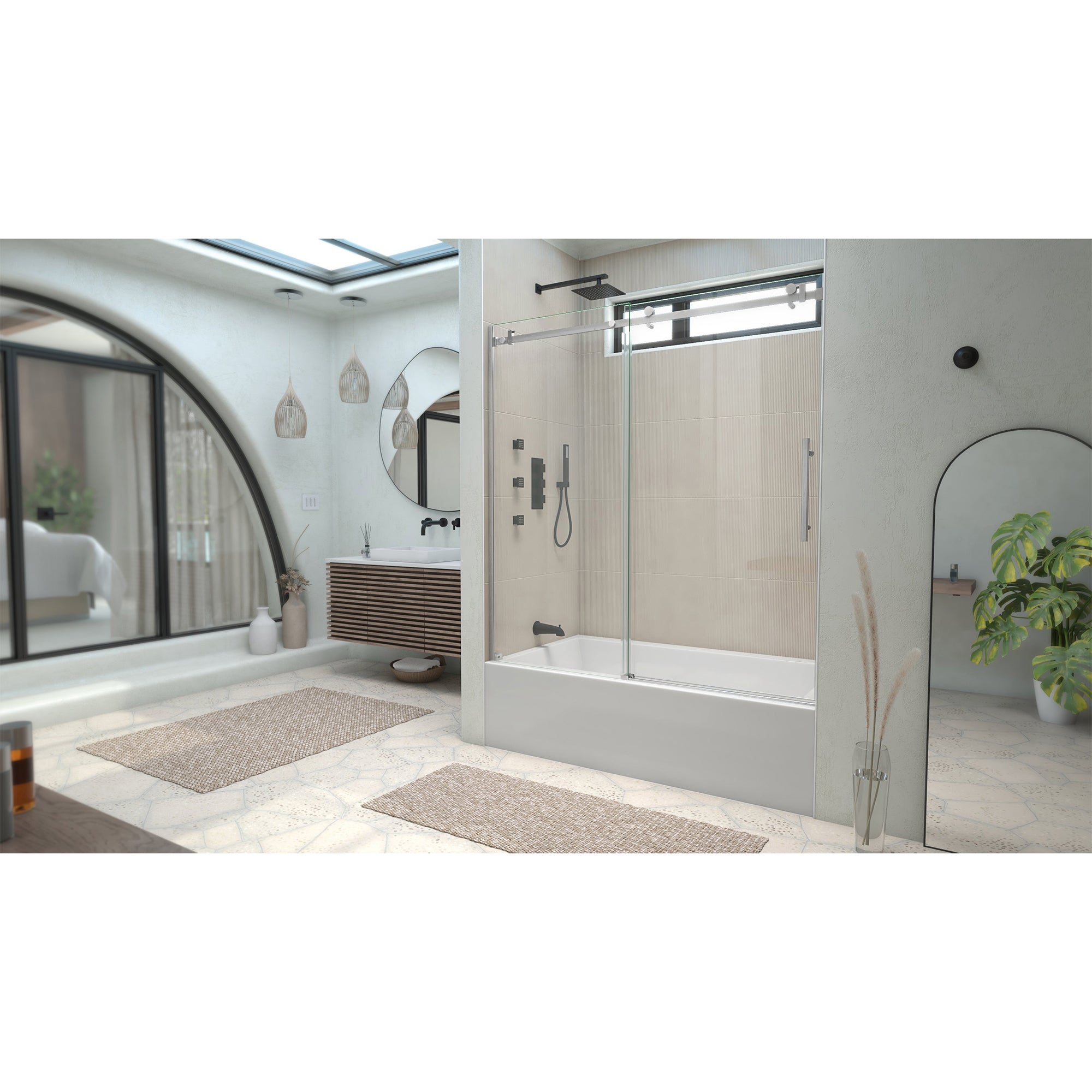 DreamLine Enigma Air 56-60" W Sliding Tub Door