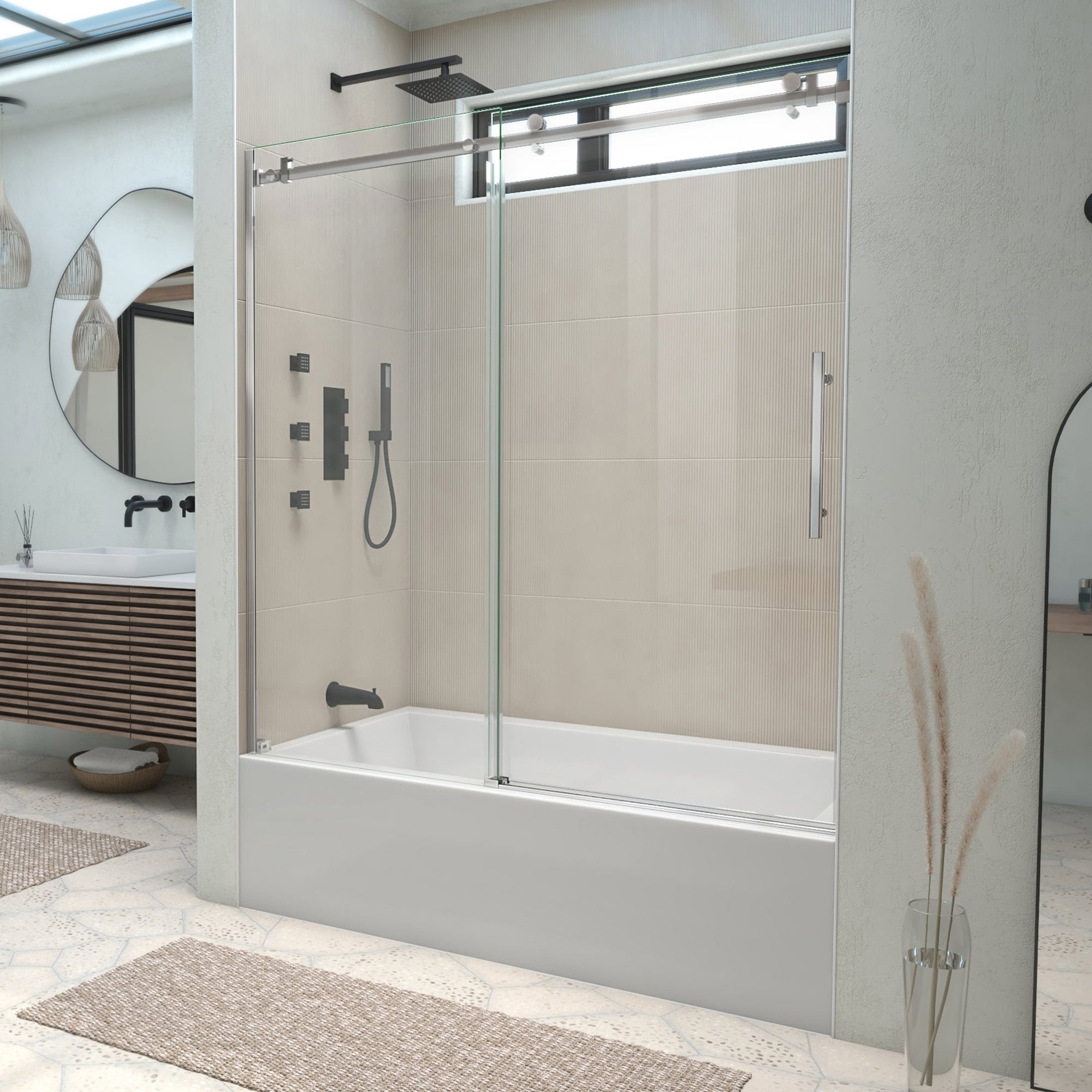 DreamLine Enigma Air 56-60" W Sliding Tub Door