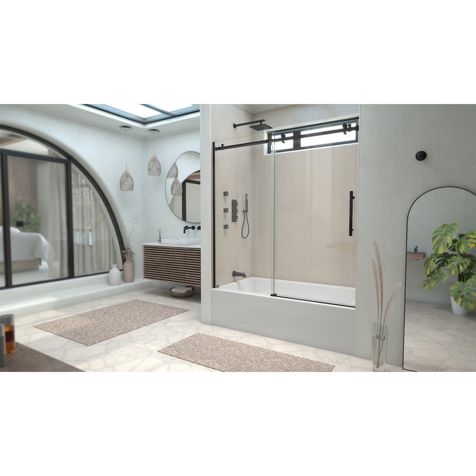 DreamLine Enigma Air 56-60" W Sliding Tub Door