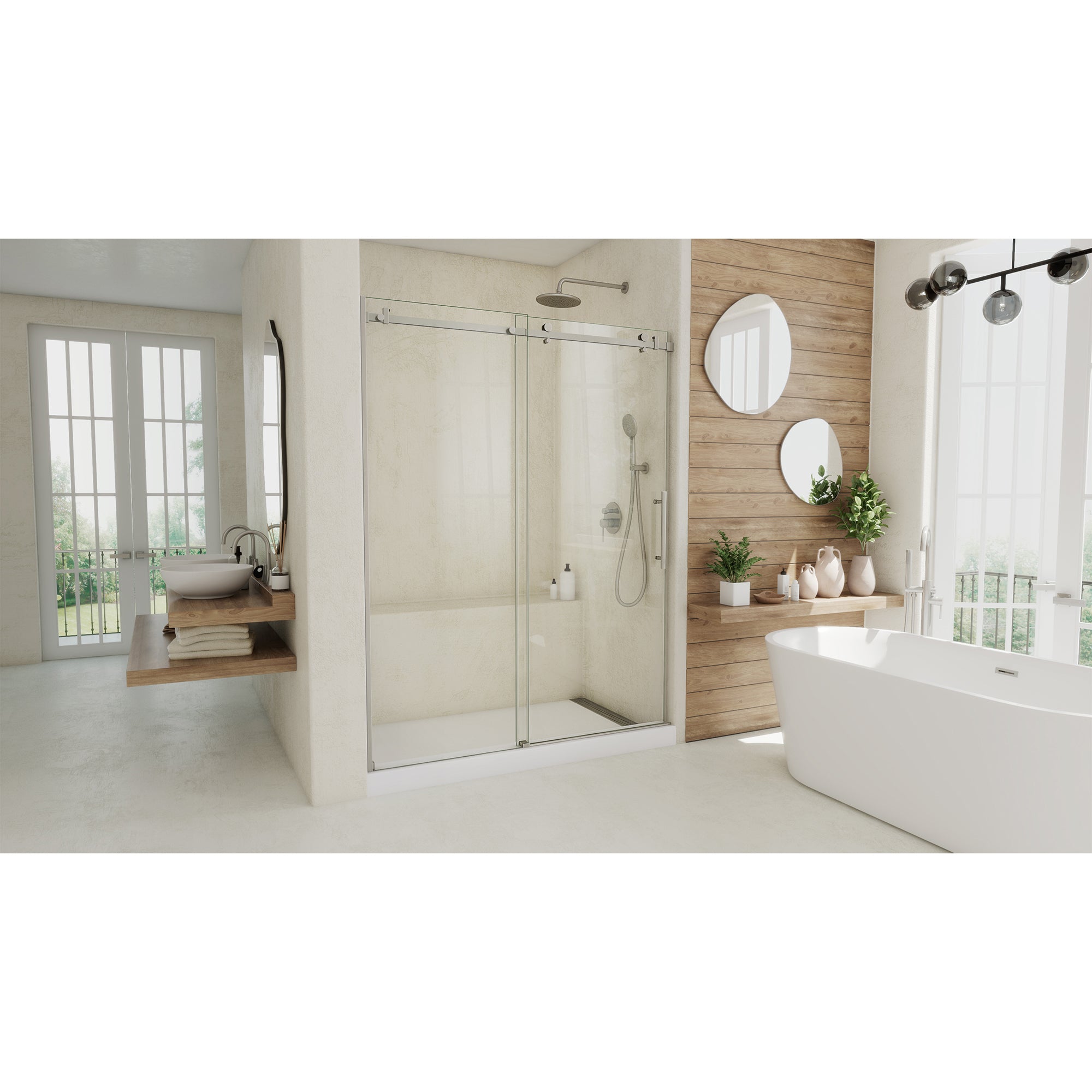 DreamLine Seneca 56-60" W Shower Door