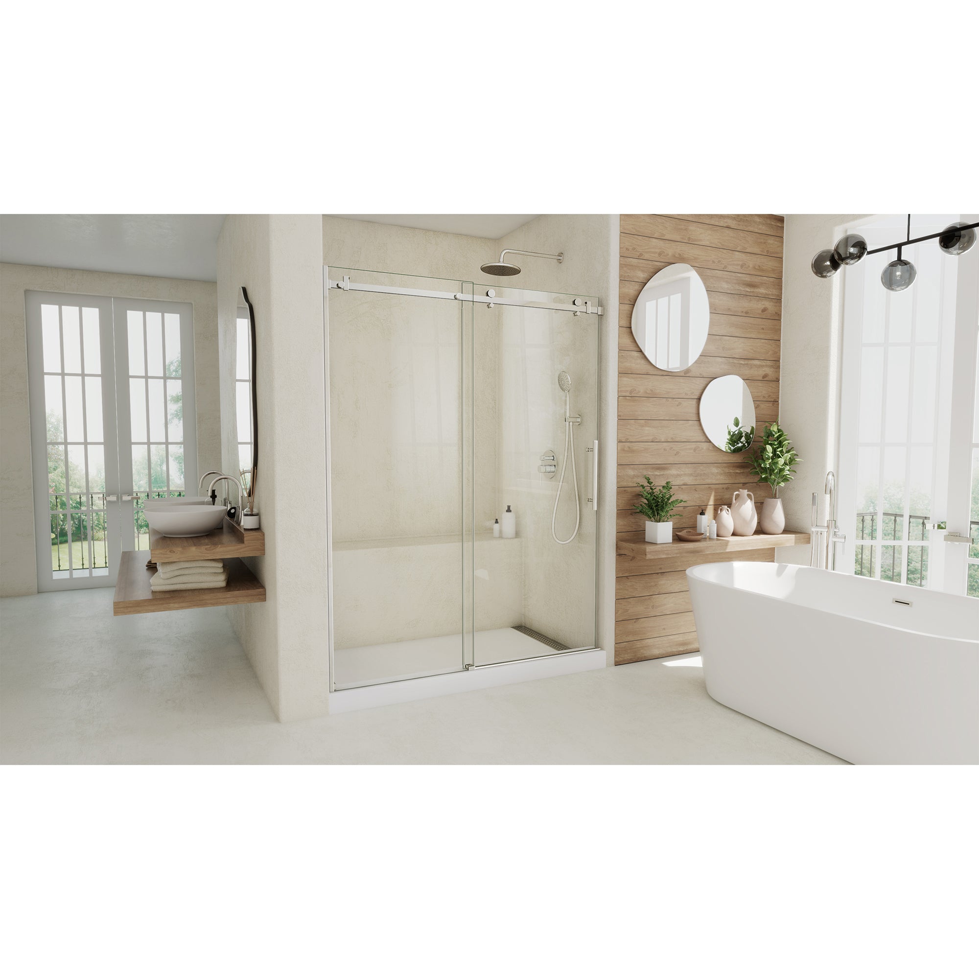 DreamLine Seneca 56-60" W Shower Door