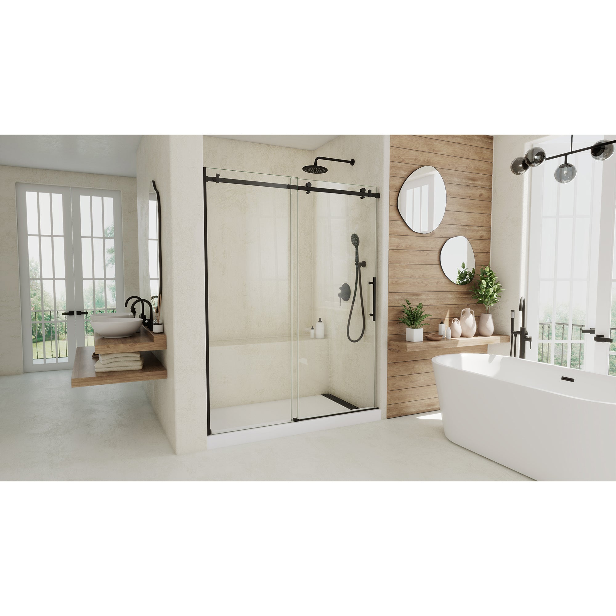 DreamLine Seneca 56-60" W Shower Door