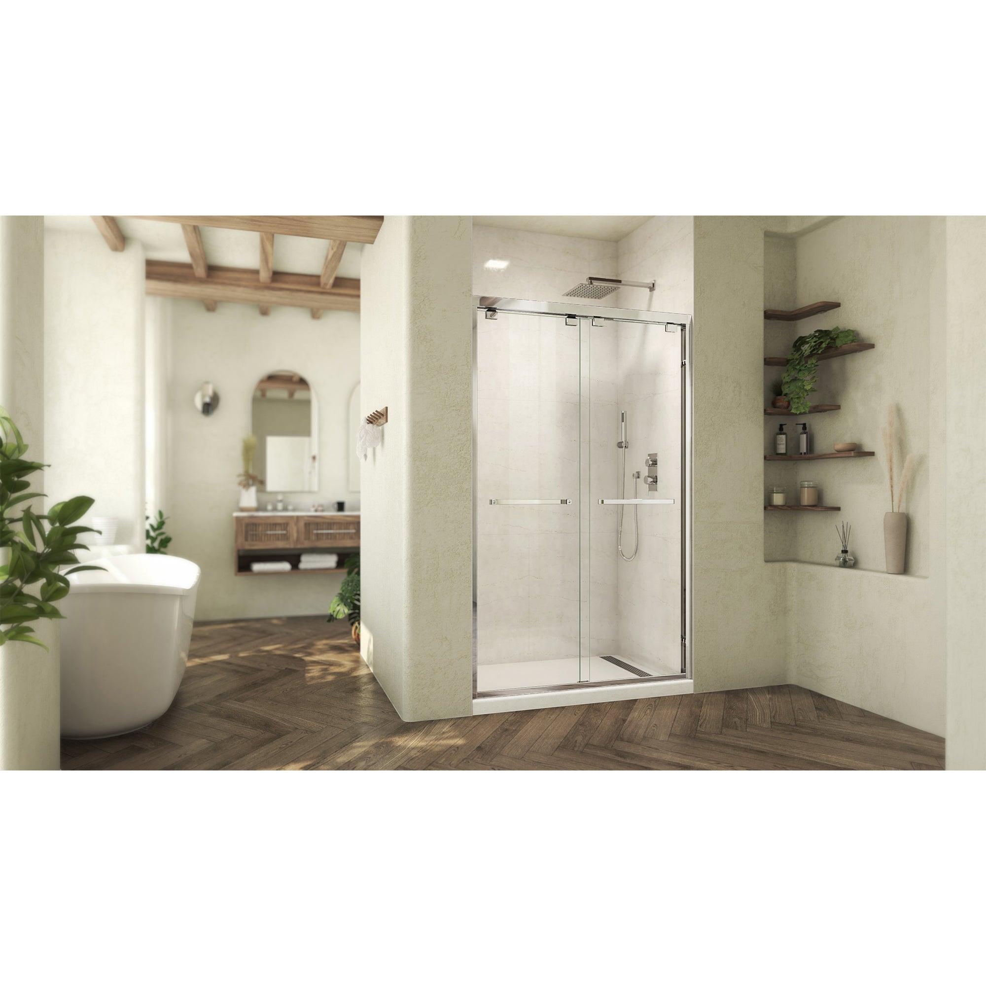 DreamLine Abbey 44-48" W Shower Door