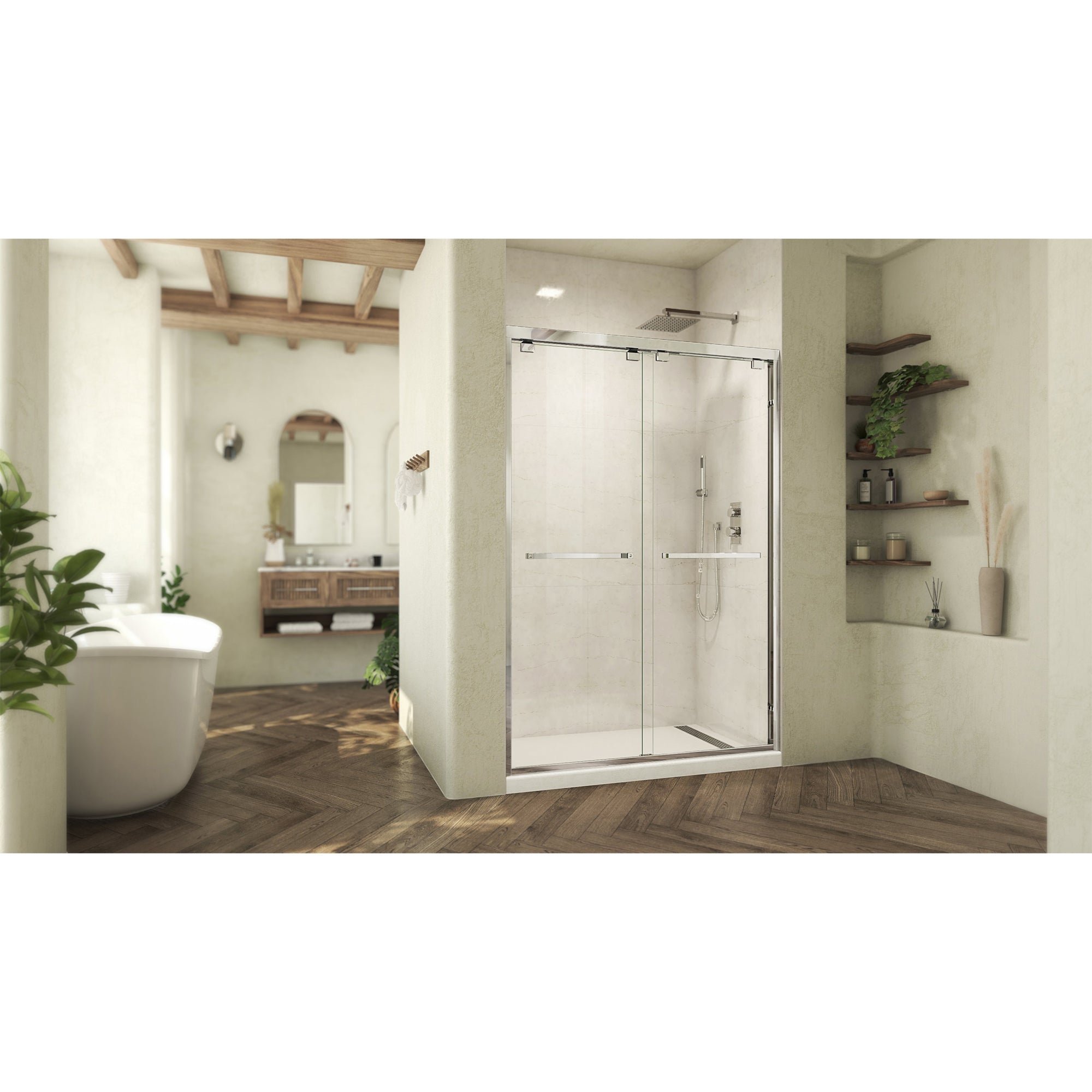 DreamLine Abbey 50-54" W Shower Door