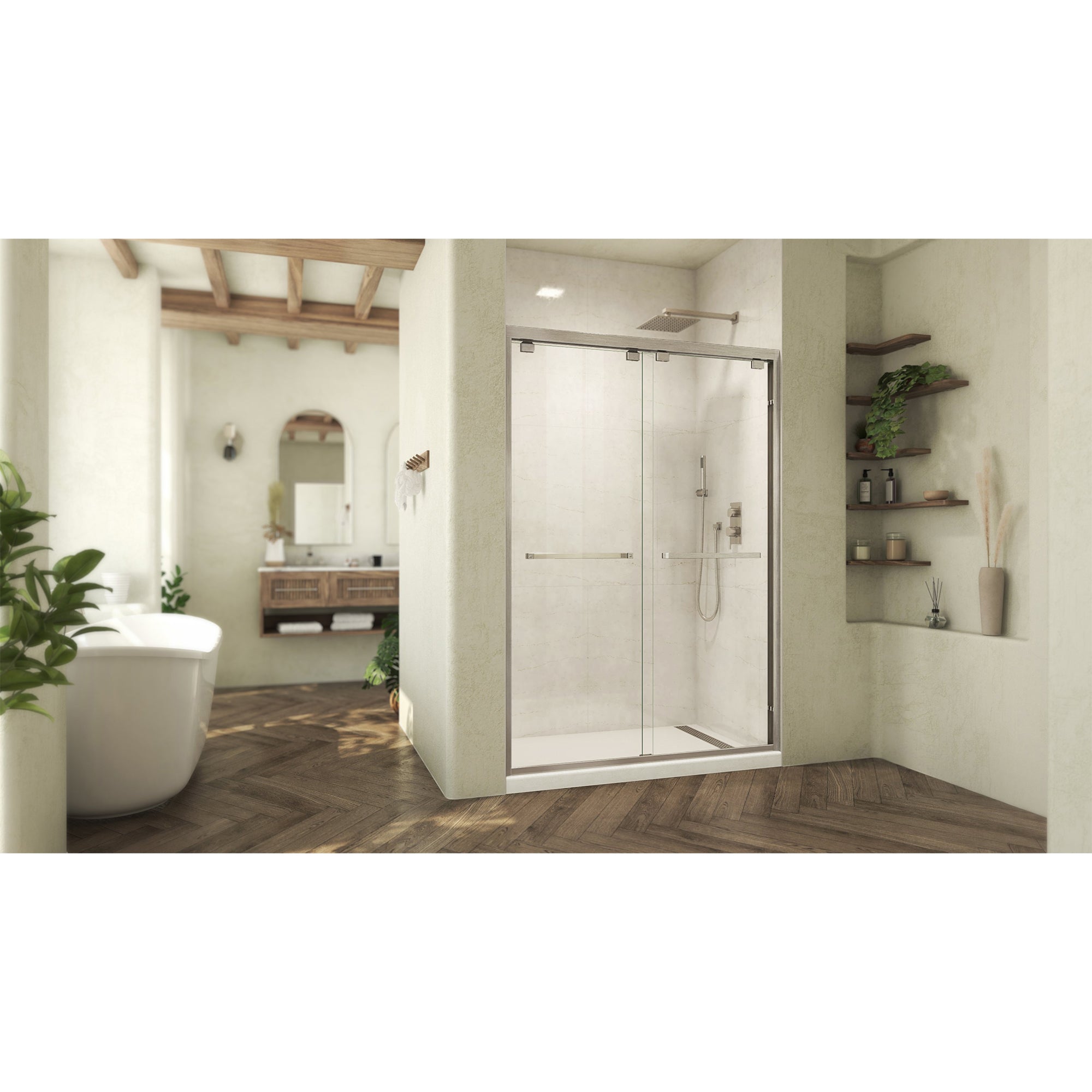 DreamLine Abbey 50-54" W Shower Door
