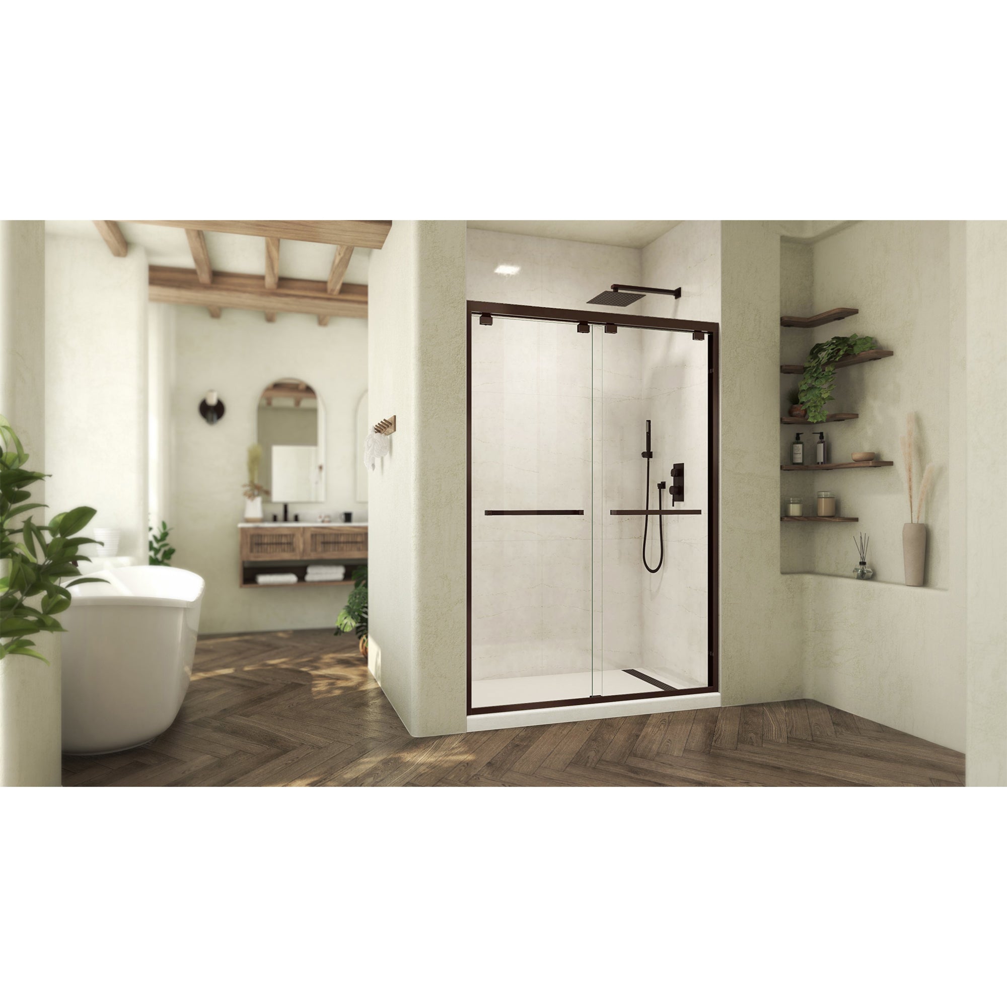 DreamLine Abbey 50-54" W Shower Door