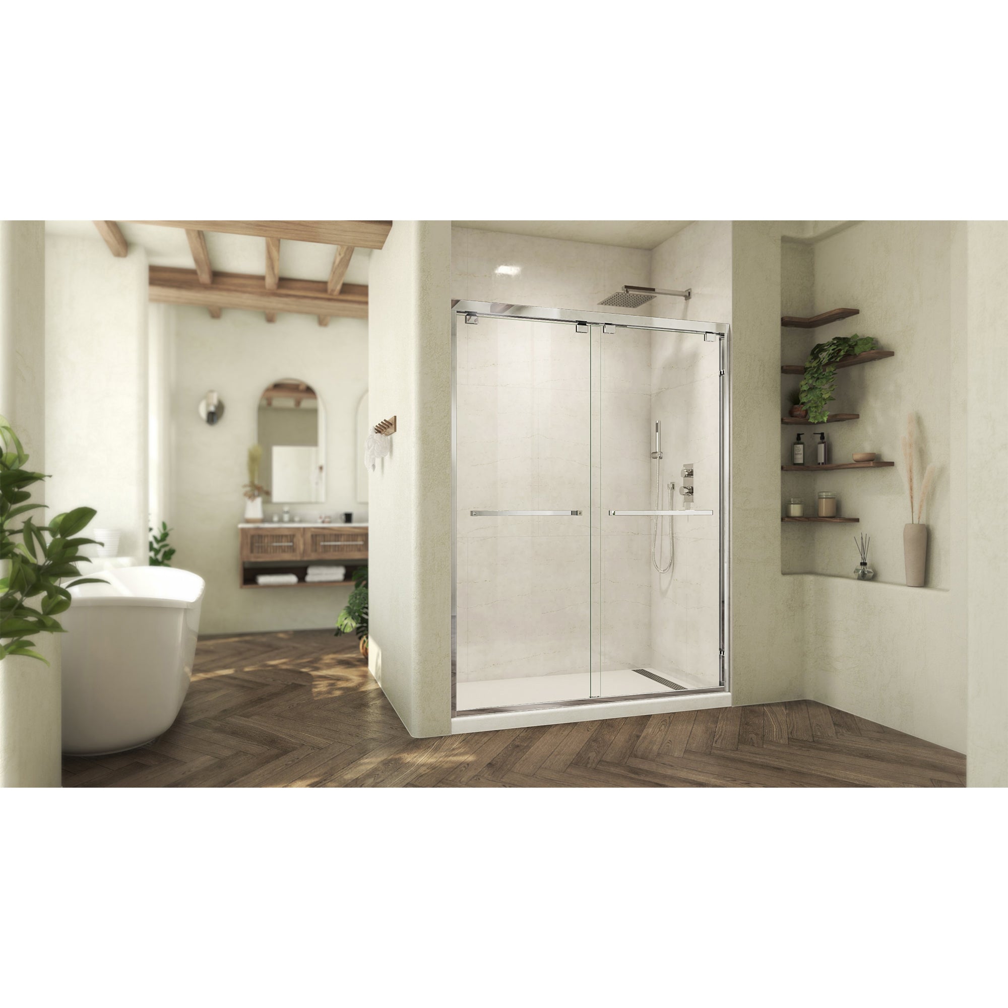 DreamLine Abbey 56-60" W Shower Door