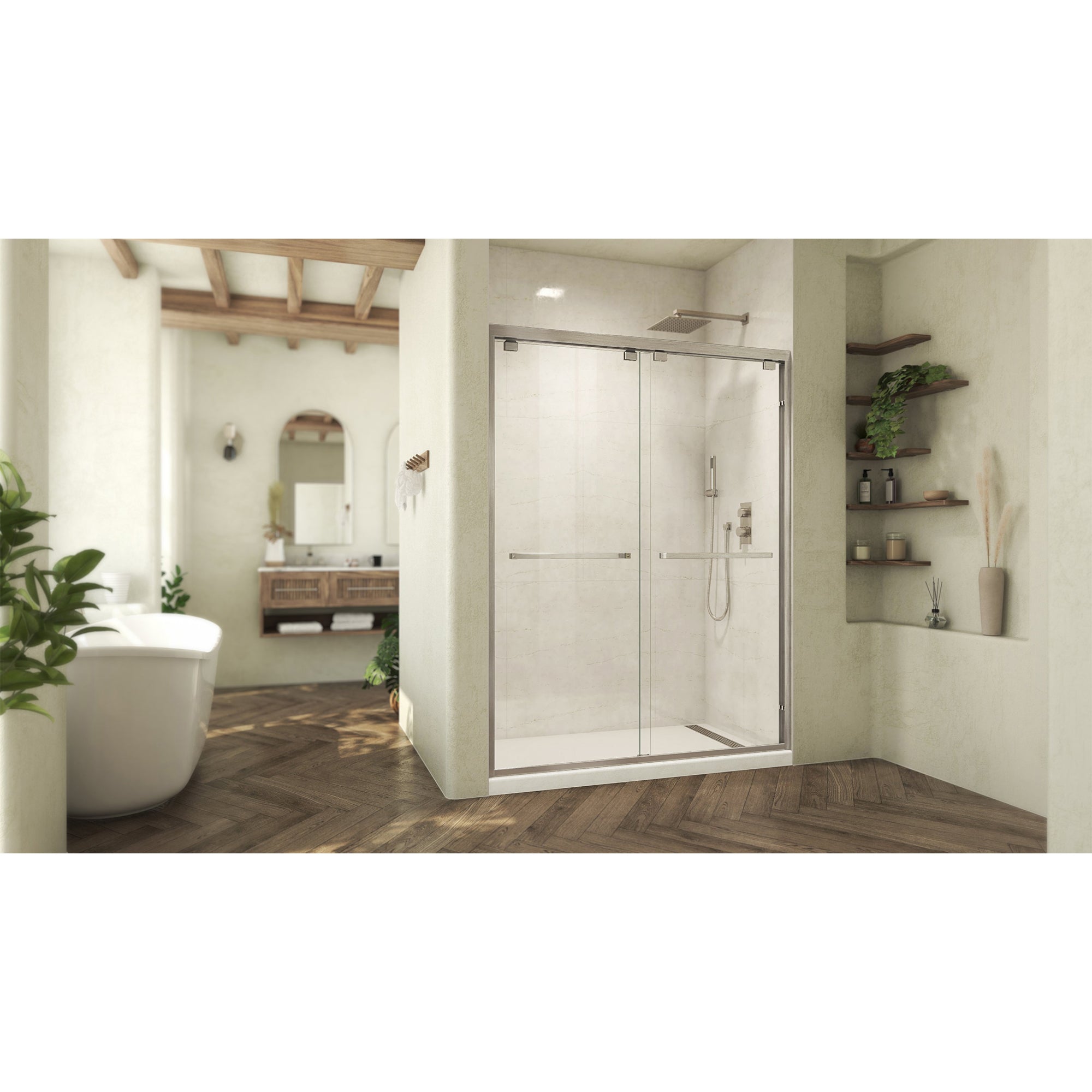 DreamLine Abbey 56-60" W Shower Door