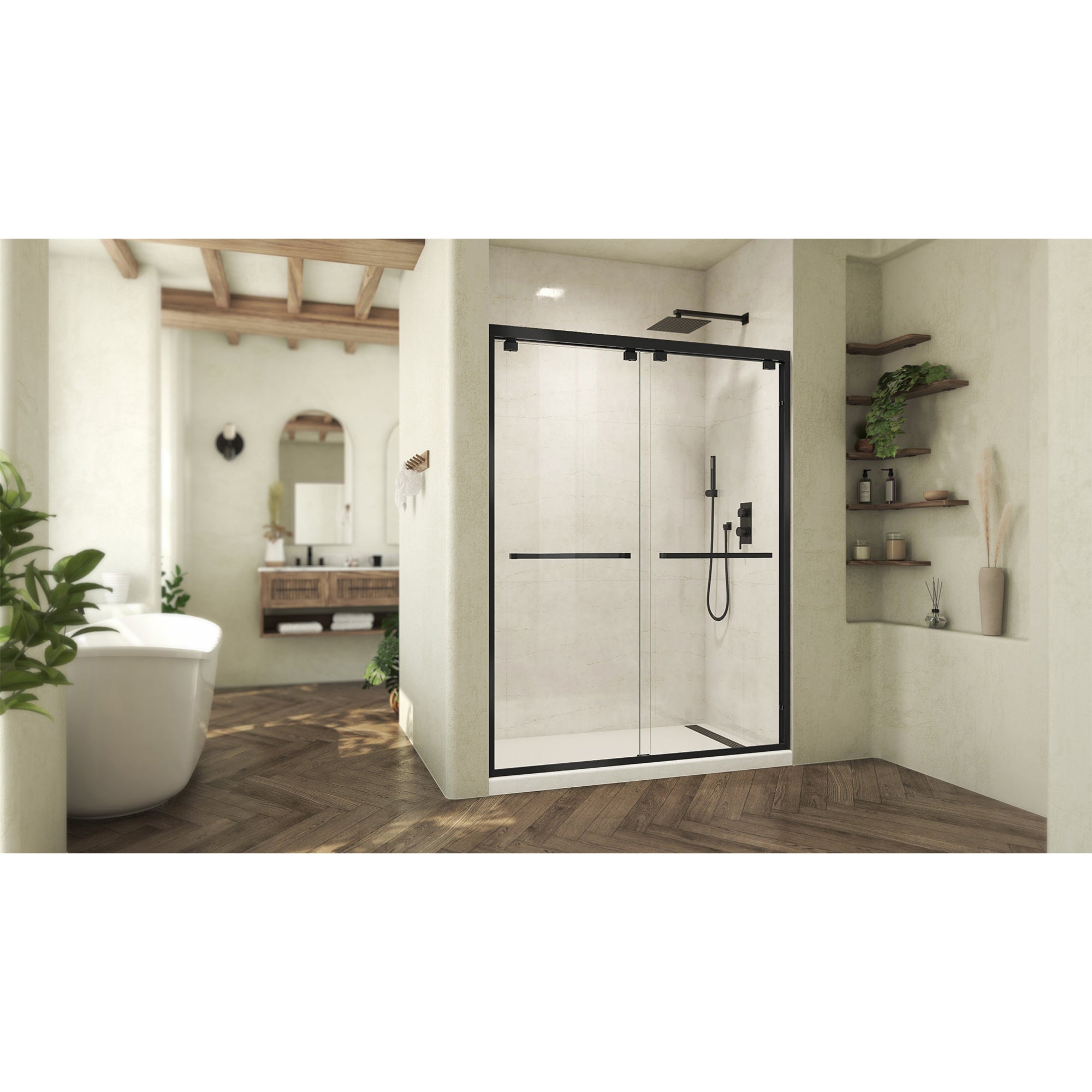 DreamLine Abbey 56-60" W Shower Door
