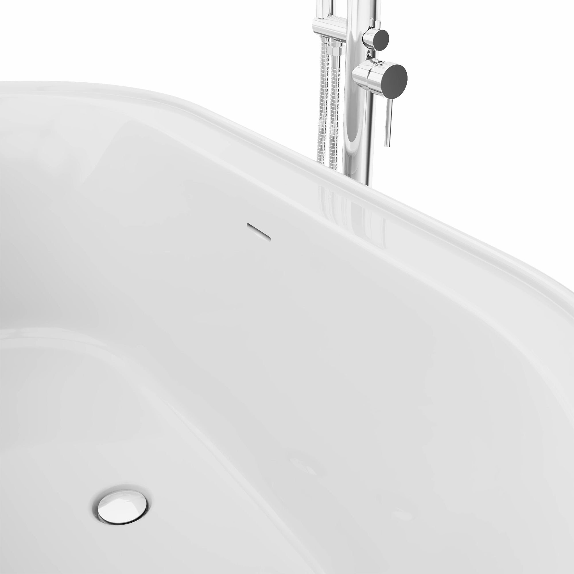 Encore 65-3/4 x 34-1/4 x 23-1/8 Freestanding Tub