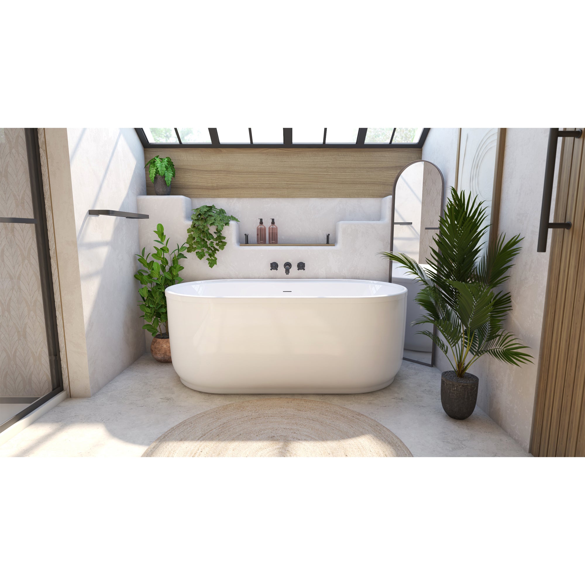 Encore 60-1/4 x 32-1/4 x 23-1/8 Freestanding Tub