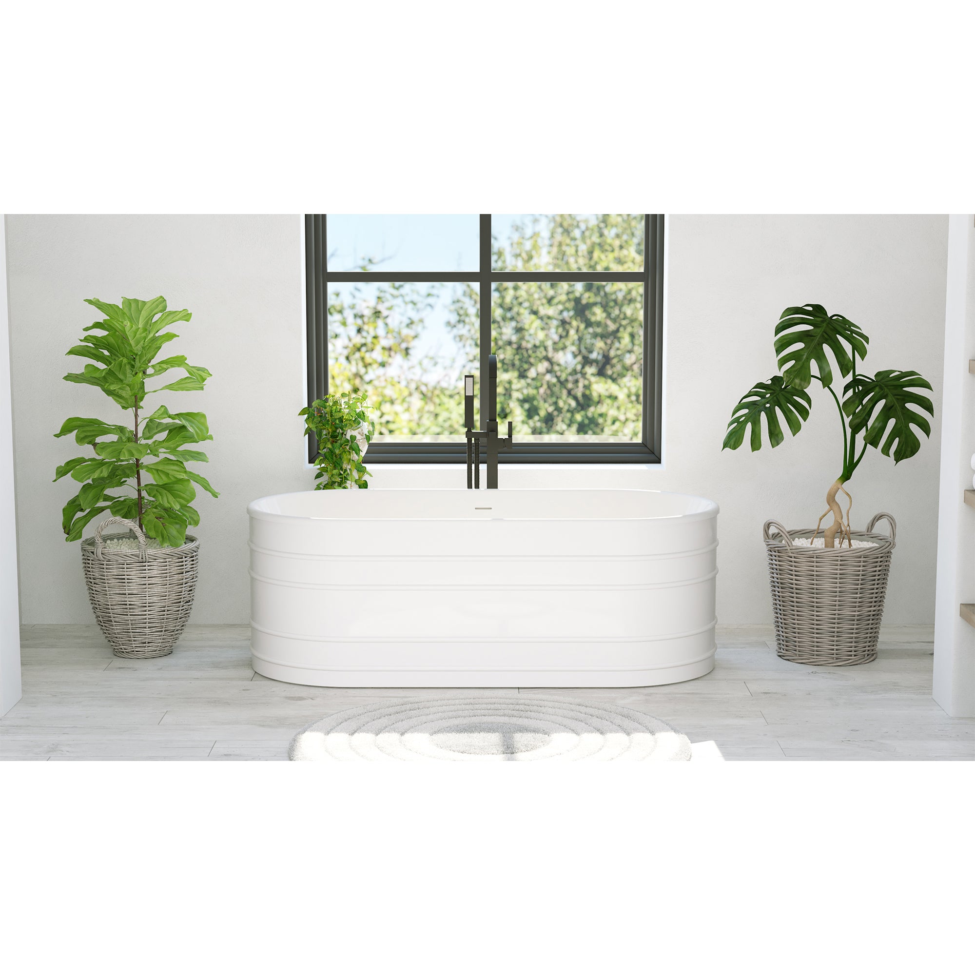 Infinity Z 67 x 30-3/4 x 22-7/8 Freestanding Tub