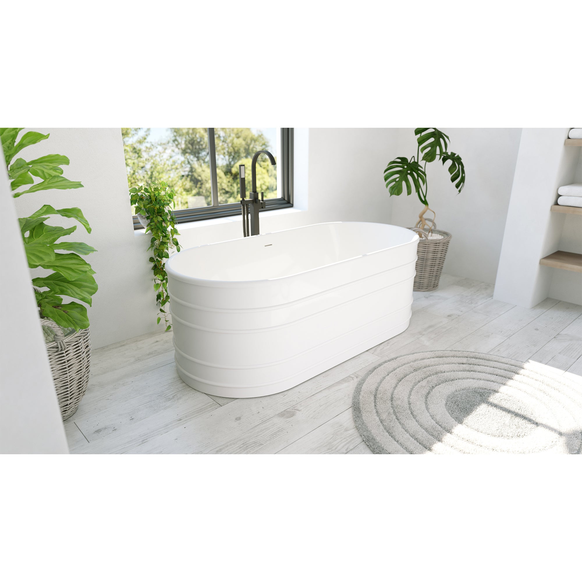 Infinity Z 67 x 30-3/4 x 22-7/8 Freestanding Tub