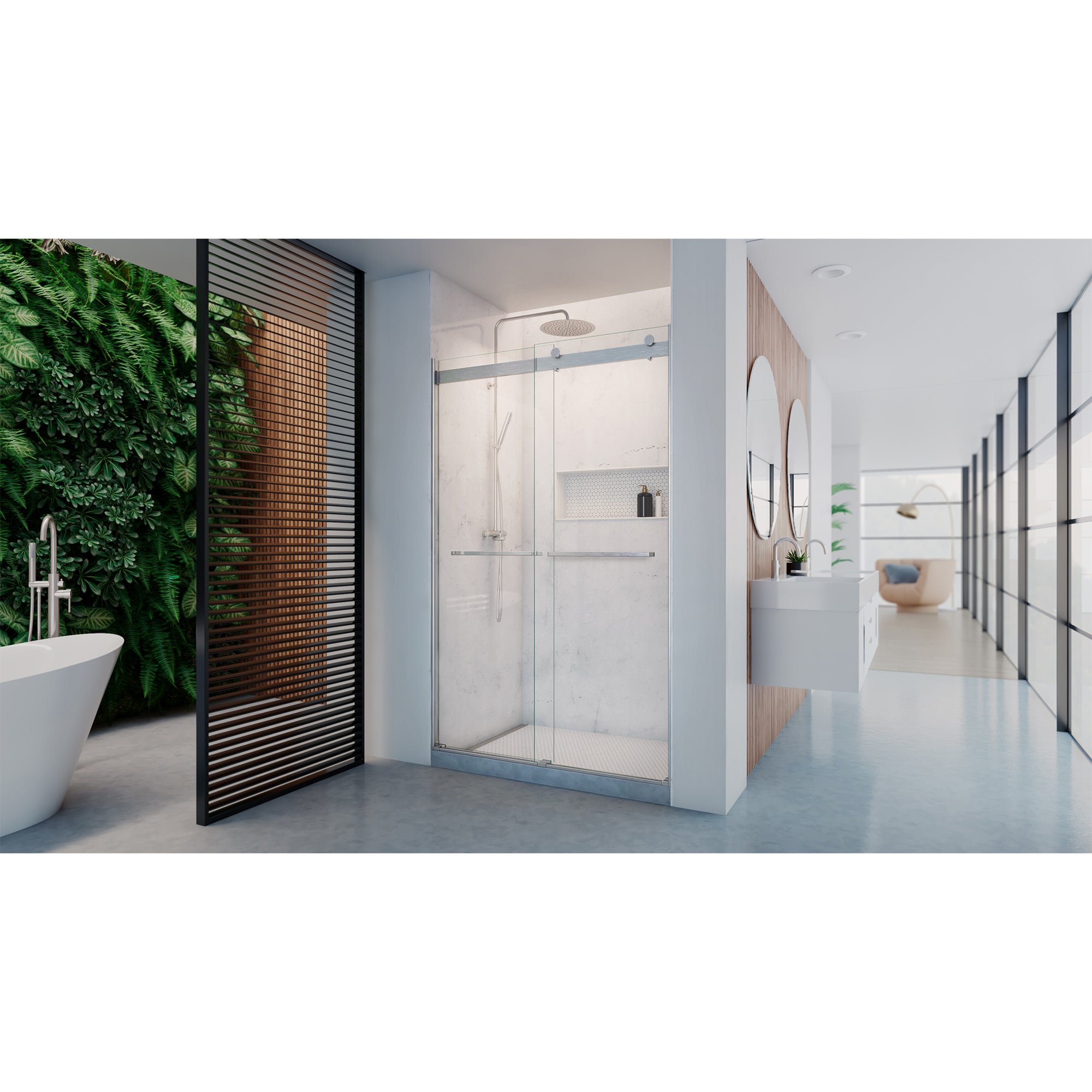 DreamLine Dexterity 44-48" W Shower Door