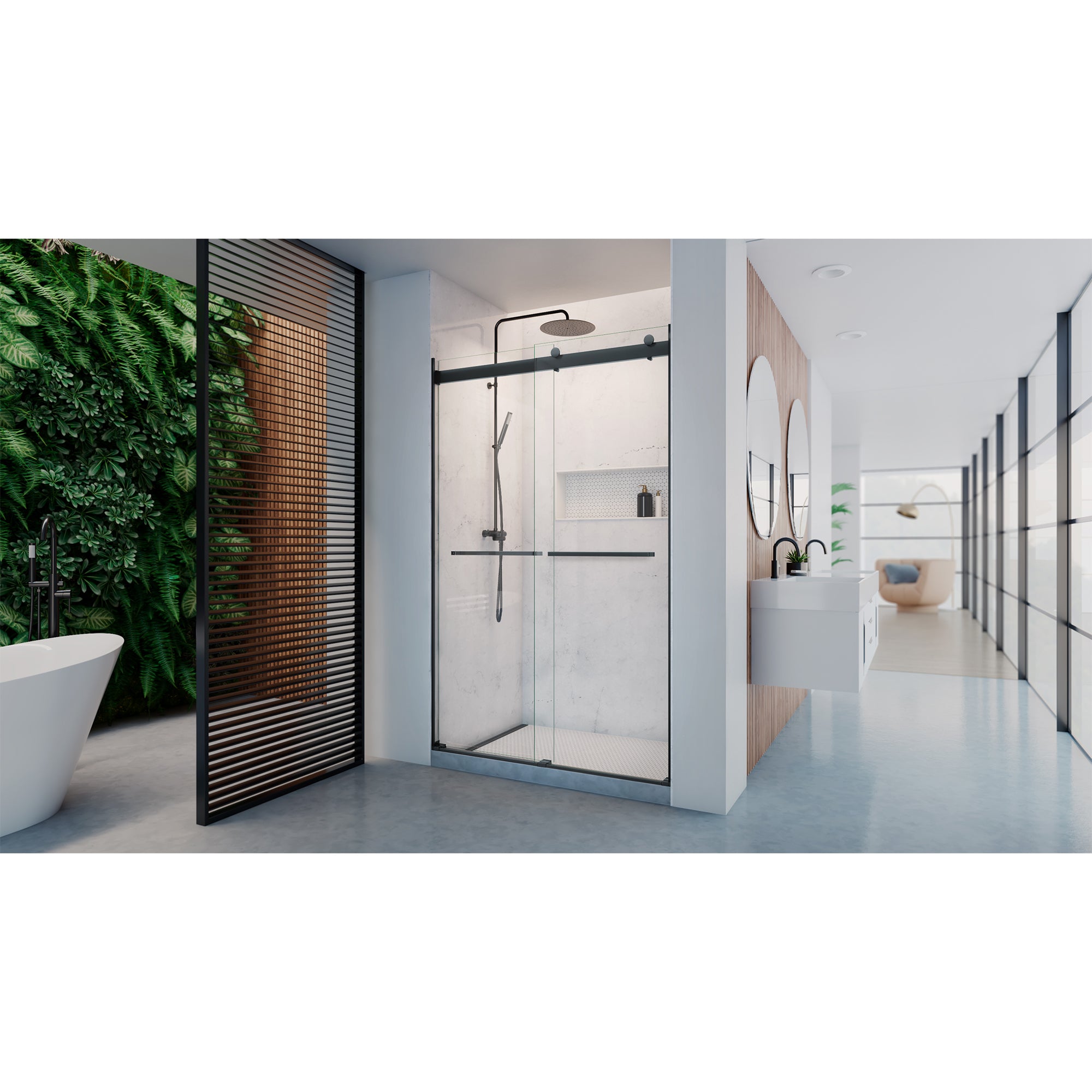 DreamLine Dexterity 44-48" W Shower Door