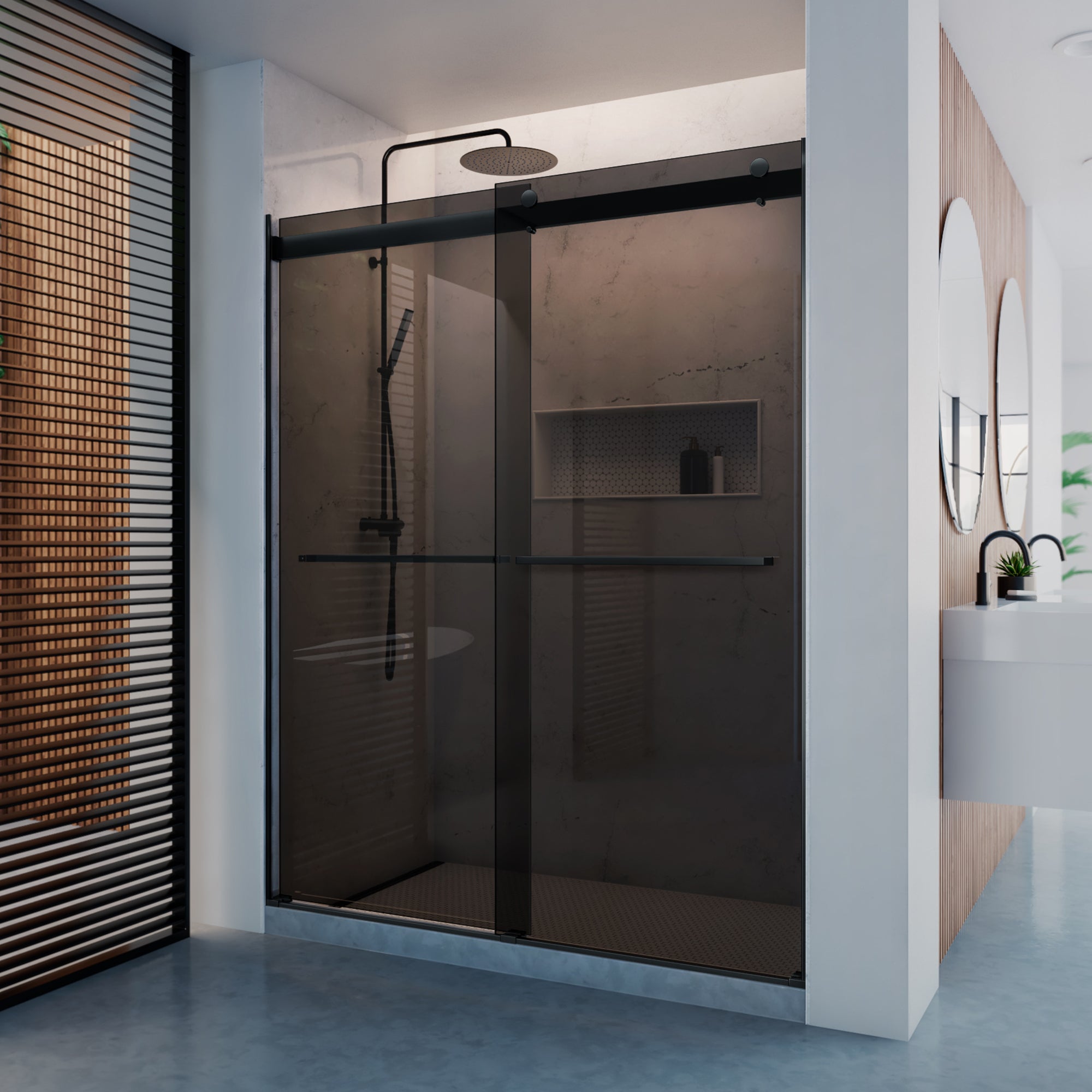 DreamLine Dexterity 56-60" W Shower Door