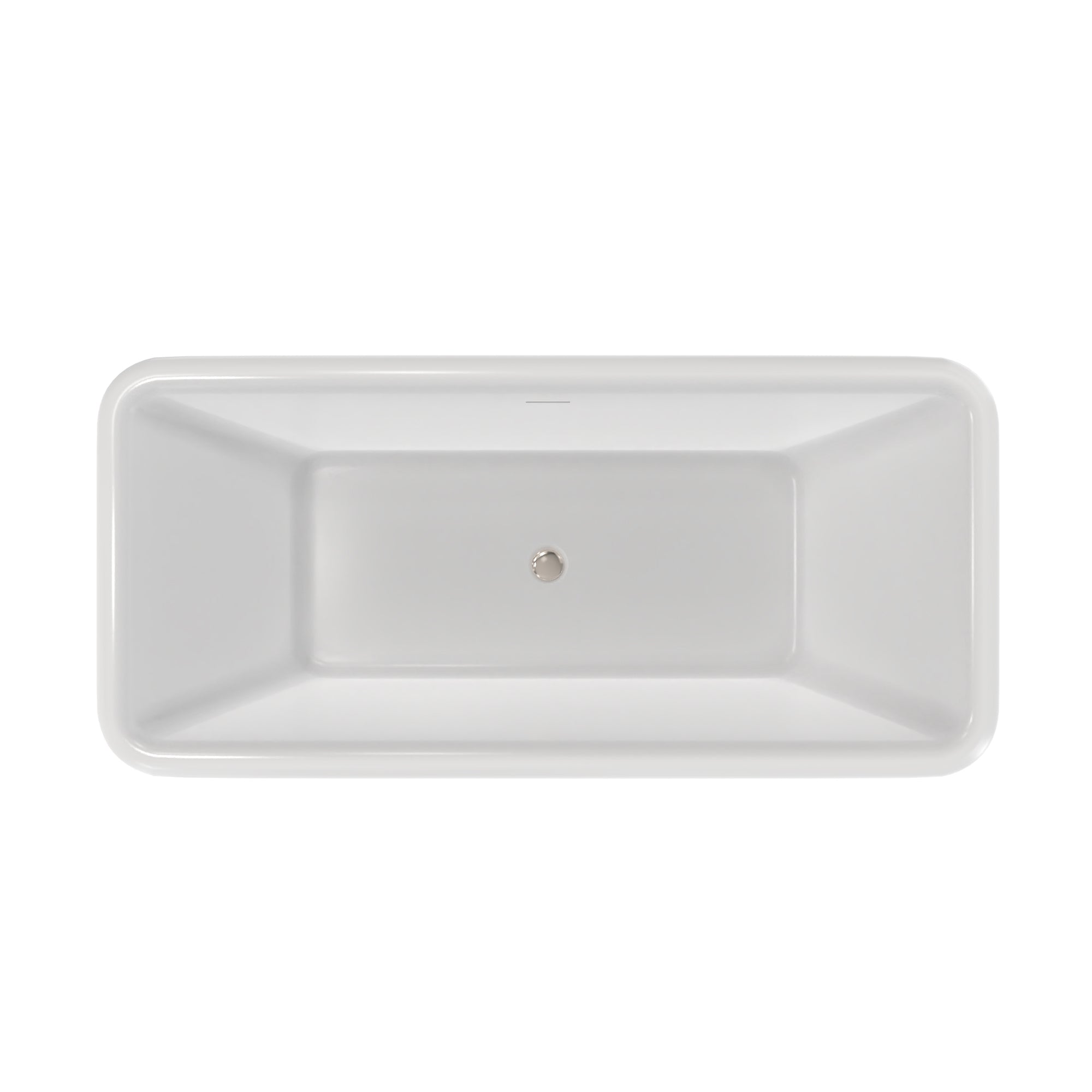 Crest 67 x 31-1/2 x 24-1/2 Bathtub with Drain