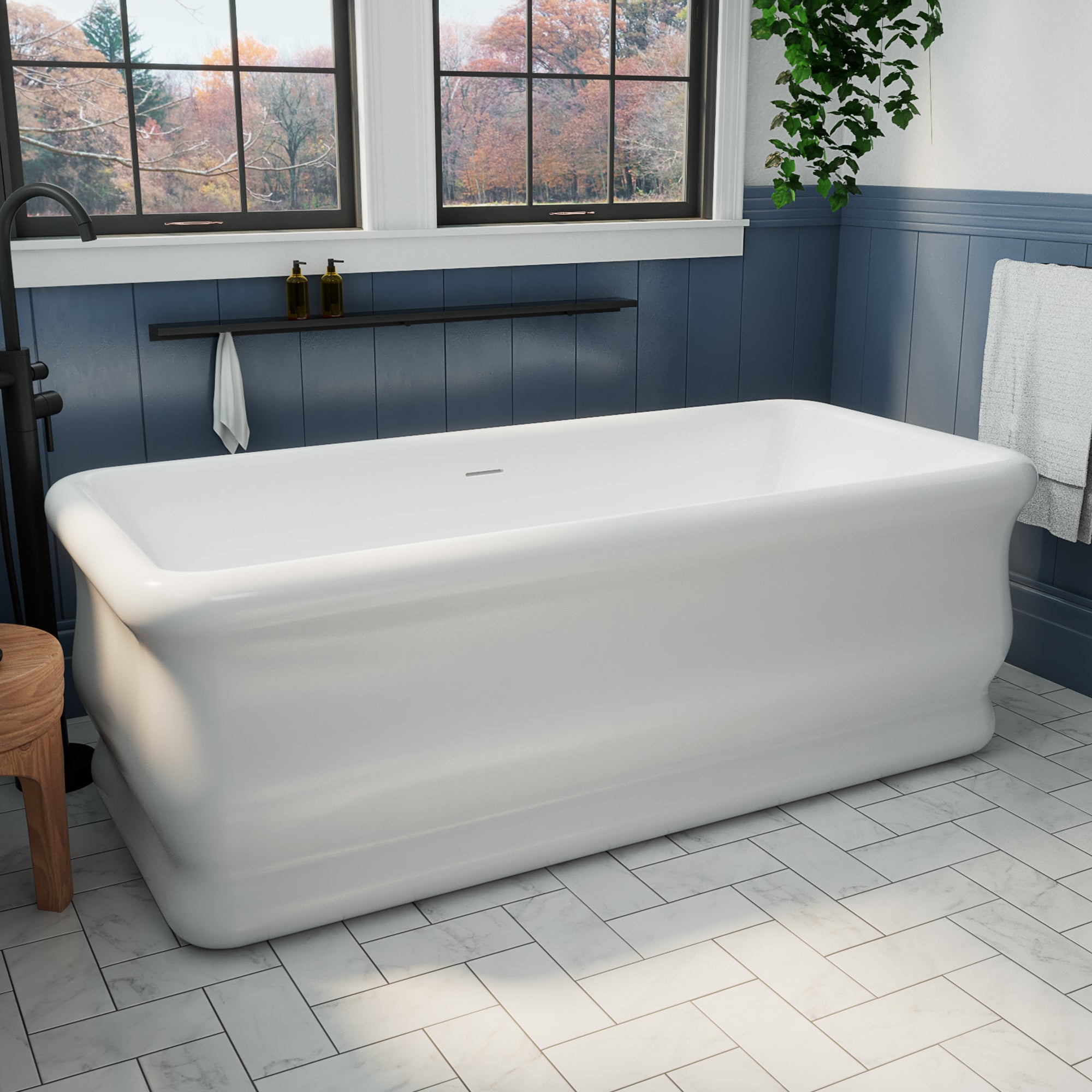 Crest 59 x 31-1/2 x 23-5/8 Bathtub