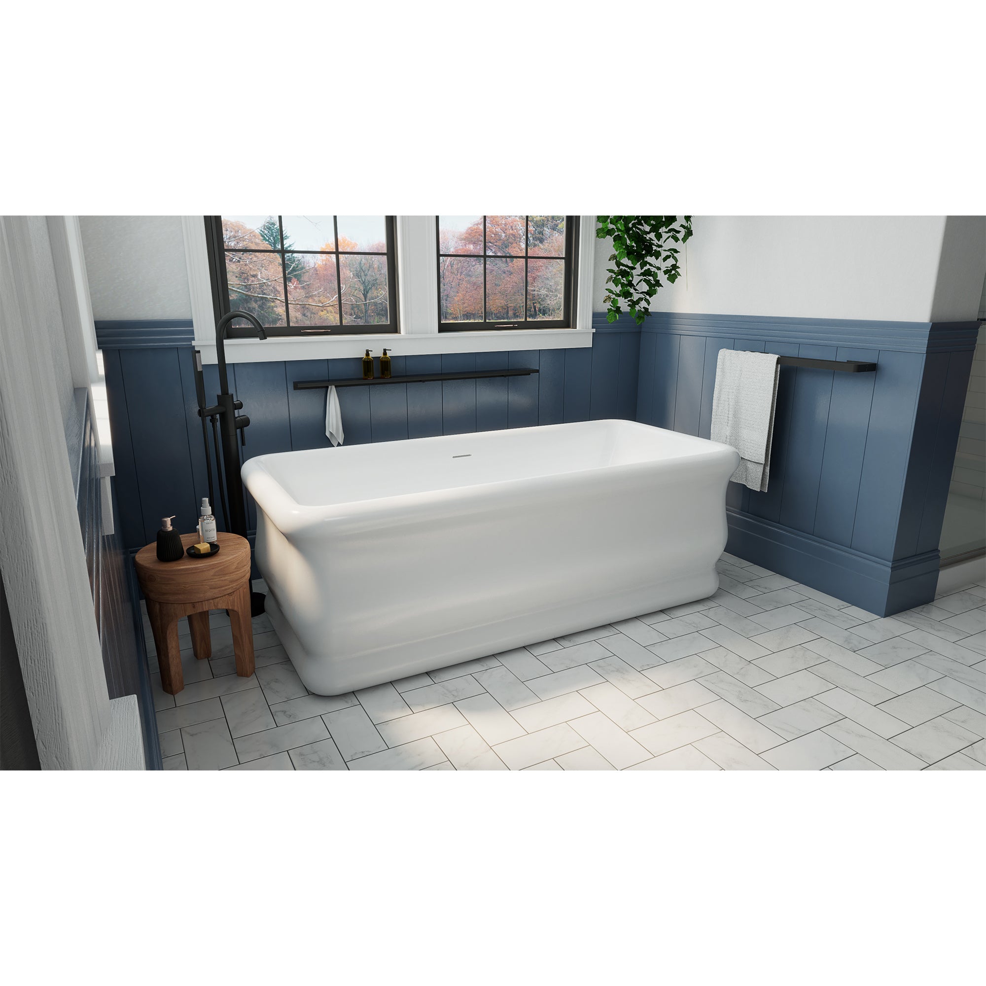 Crest 59 x 31-1/2 x 23-5/8 Bathtub