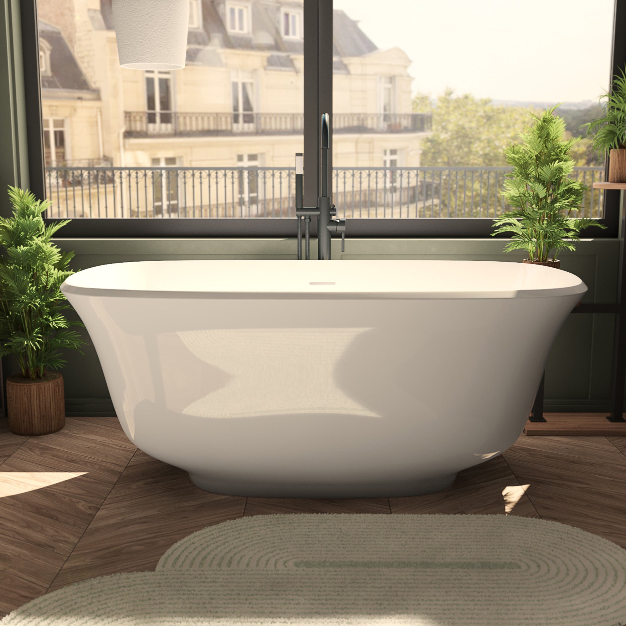 Elegance 67 x 31-1/4 x 23-3/4 Bathtub