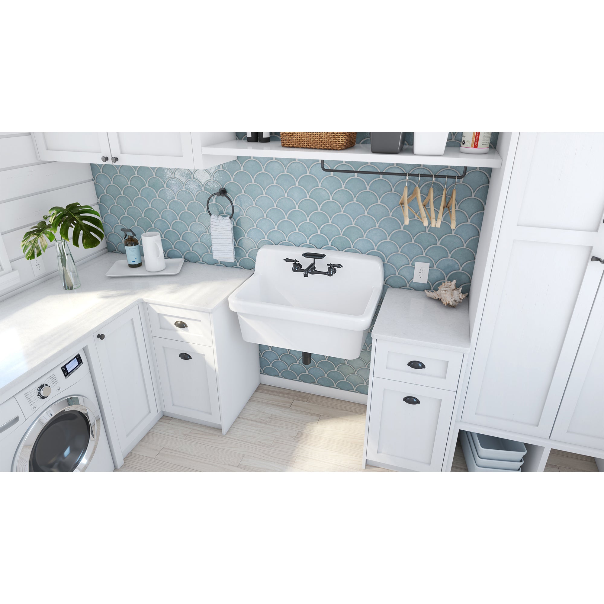 Sapphire 30 W x 17-3/4 H Utility Sink