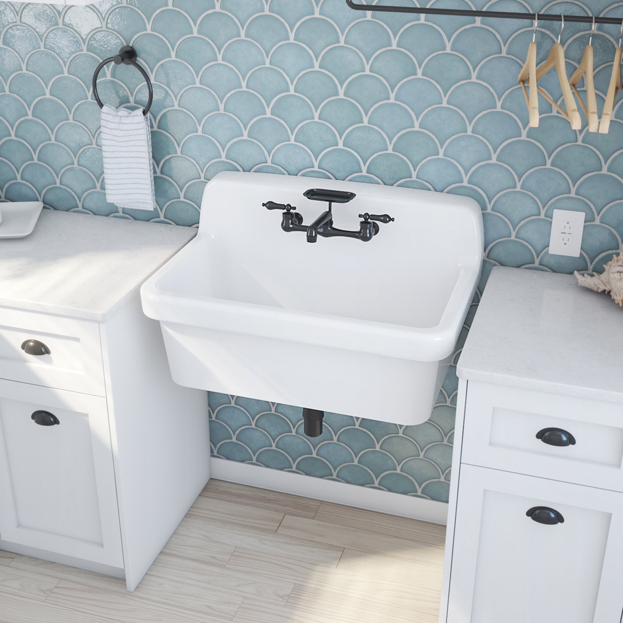 Sapphire 30 W x 17-3/4 H Utility Sink