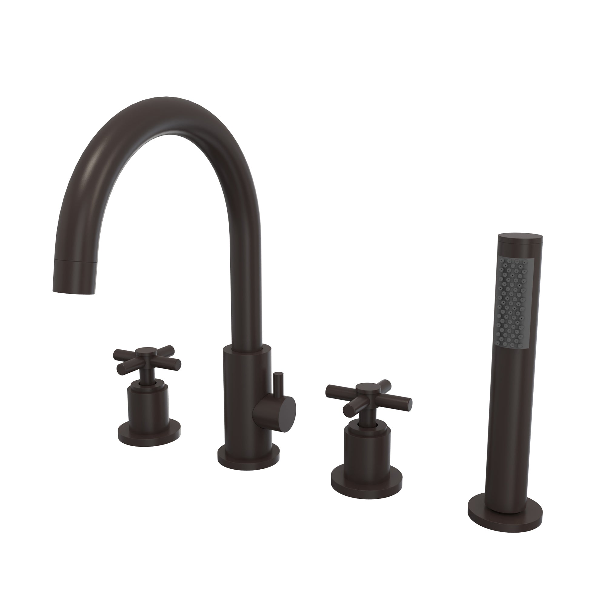 DreamLine Atlantic 12" x 8" Tub Faucet w/Handshower