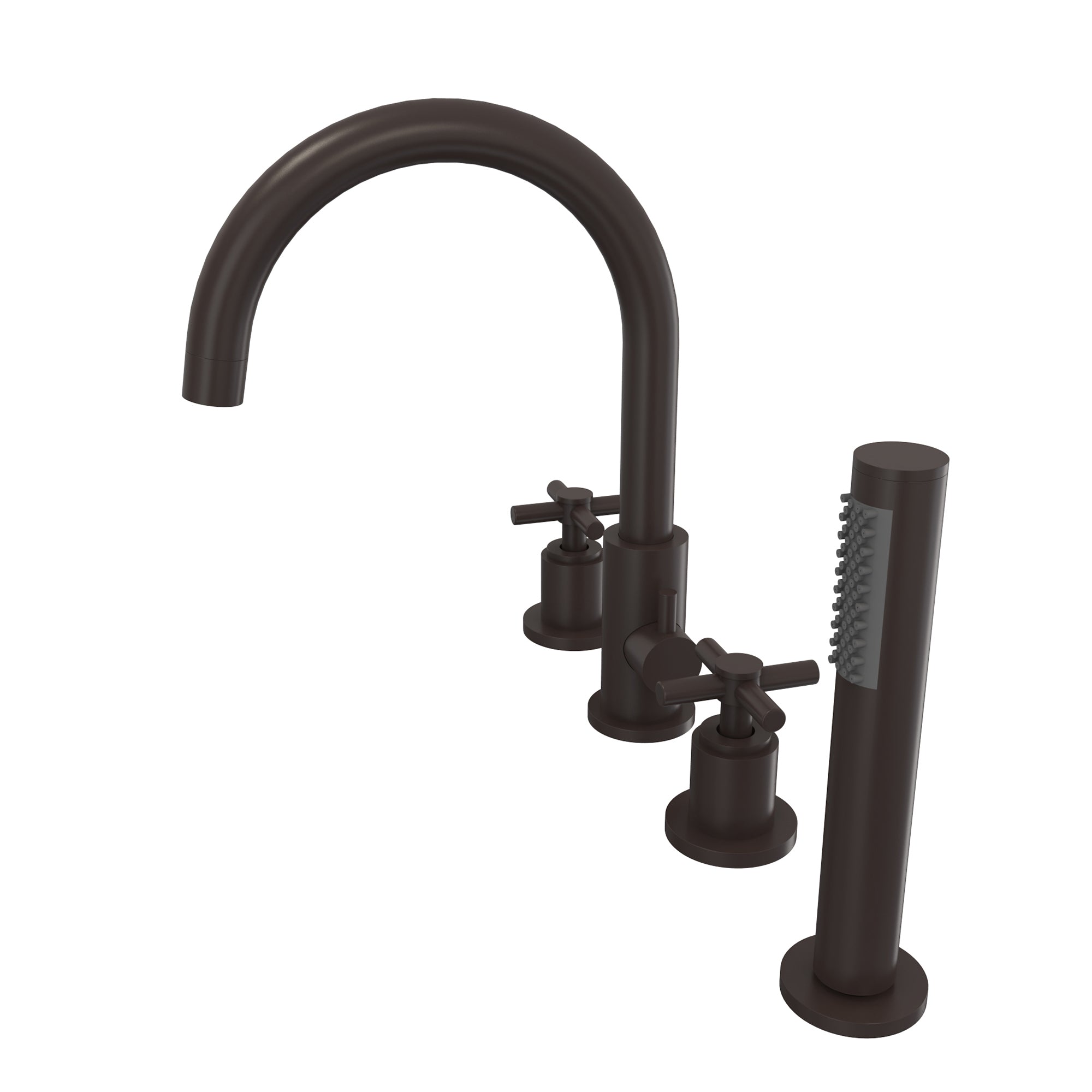 DreamLine Atlantic 12" x 8" Tub Faucet w/Handshower
