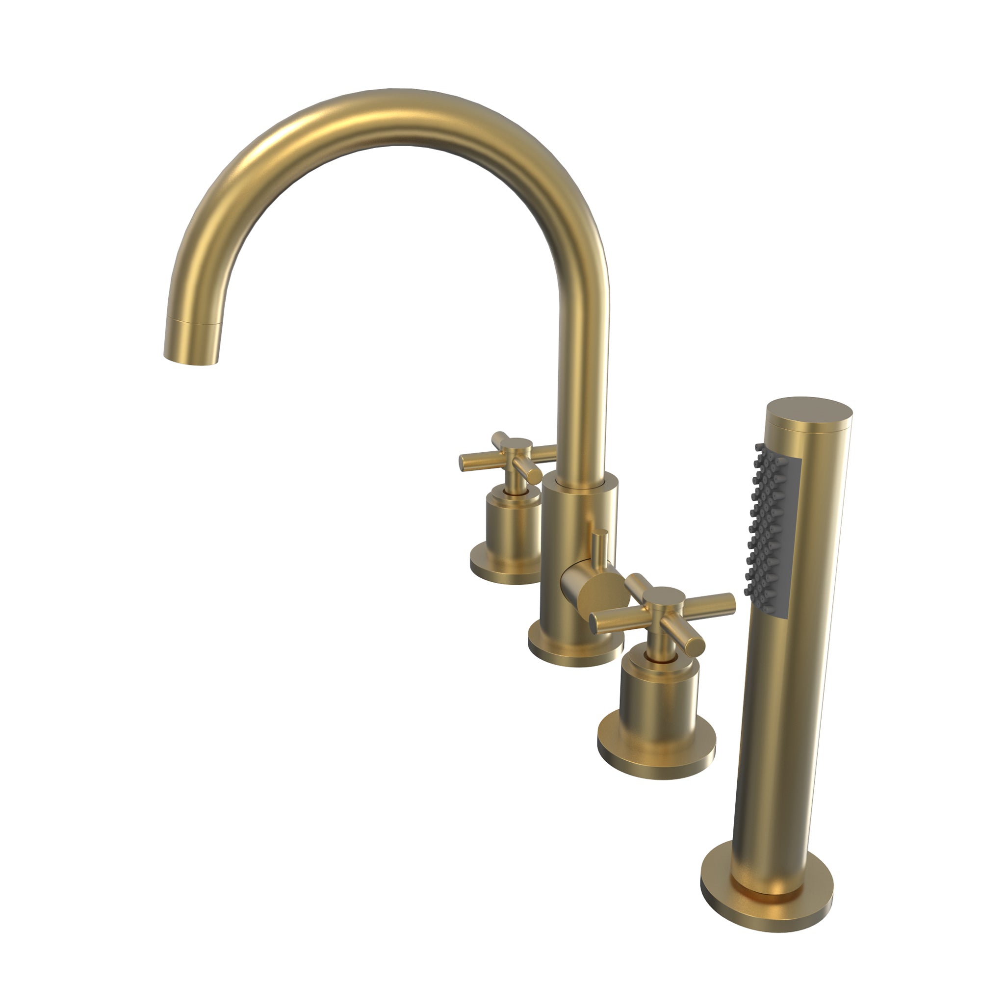 DreamLine Atlantic 12" x 8" Tub Faucet w/Handshower